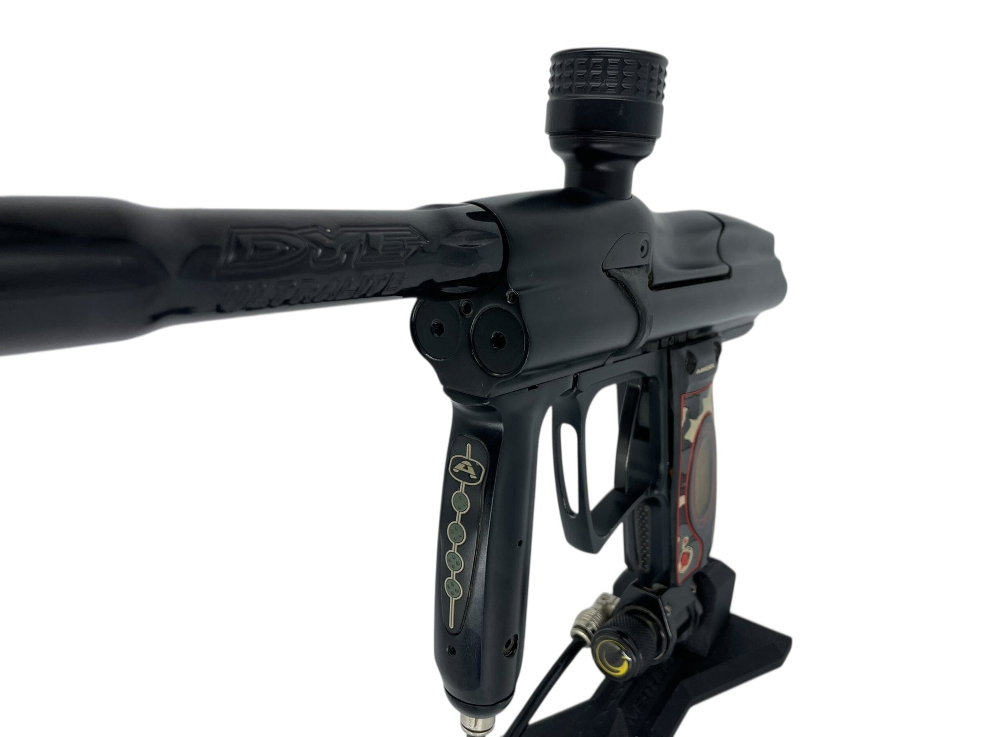 Used Angel G7 Paintball Gun Black Virtue Board Paintball Gun from CPXBrosPaintball Buy/Sell/Trade Paintball Markers, New Paintball Guns, Paintball Hoppers, Paintball Masks, and Hormesis Headbands