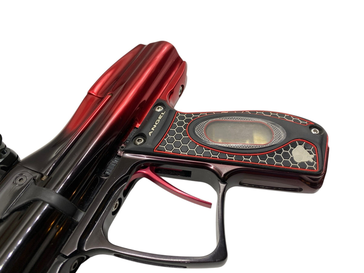 Used Angel G7 Paintball Gun Red Black Fade Paintball Gun from CPXBrosPaintball Buy/Sell/Trade Paintball Markers, New Paintball Guns, Paintball Hoppers, Paintball Masks, and Hormesis Headbands