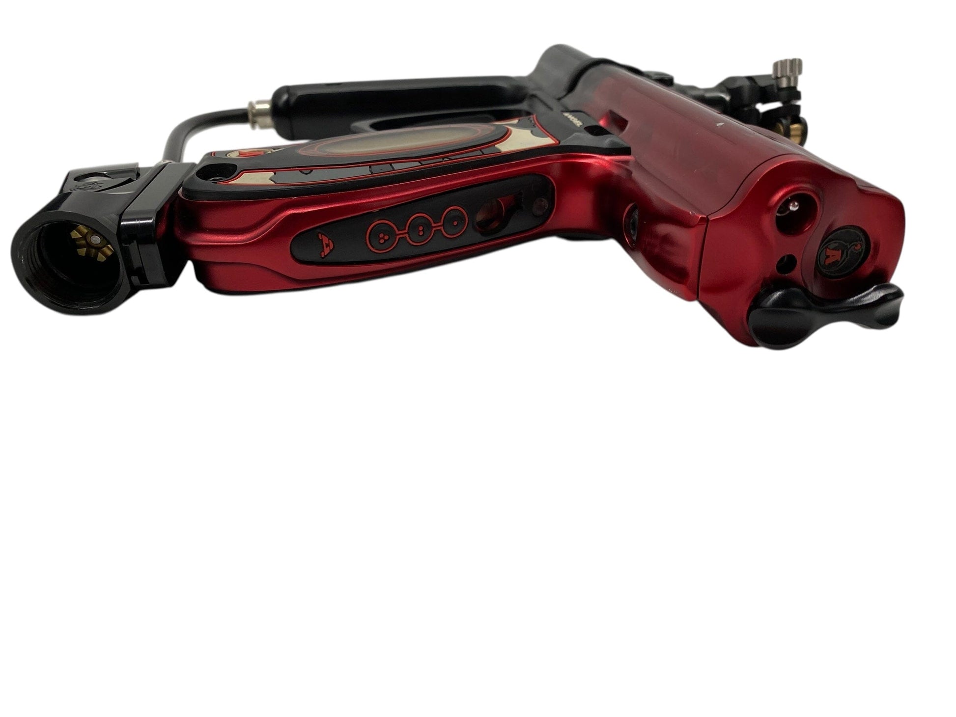 Used Angel Speed 06 Paintball Gun Black/Red Fade Paintball Gun from CPXBrosPaintball Buy/Sell/Trade Paintball Markers, New Paintball Guns, Paintball Hoppers, Paintball Masks, and Hormesis Headbands