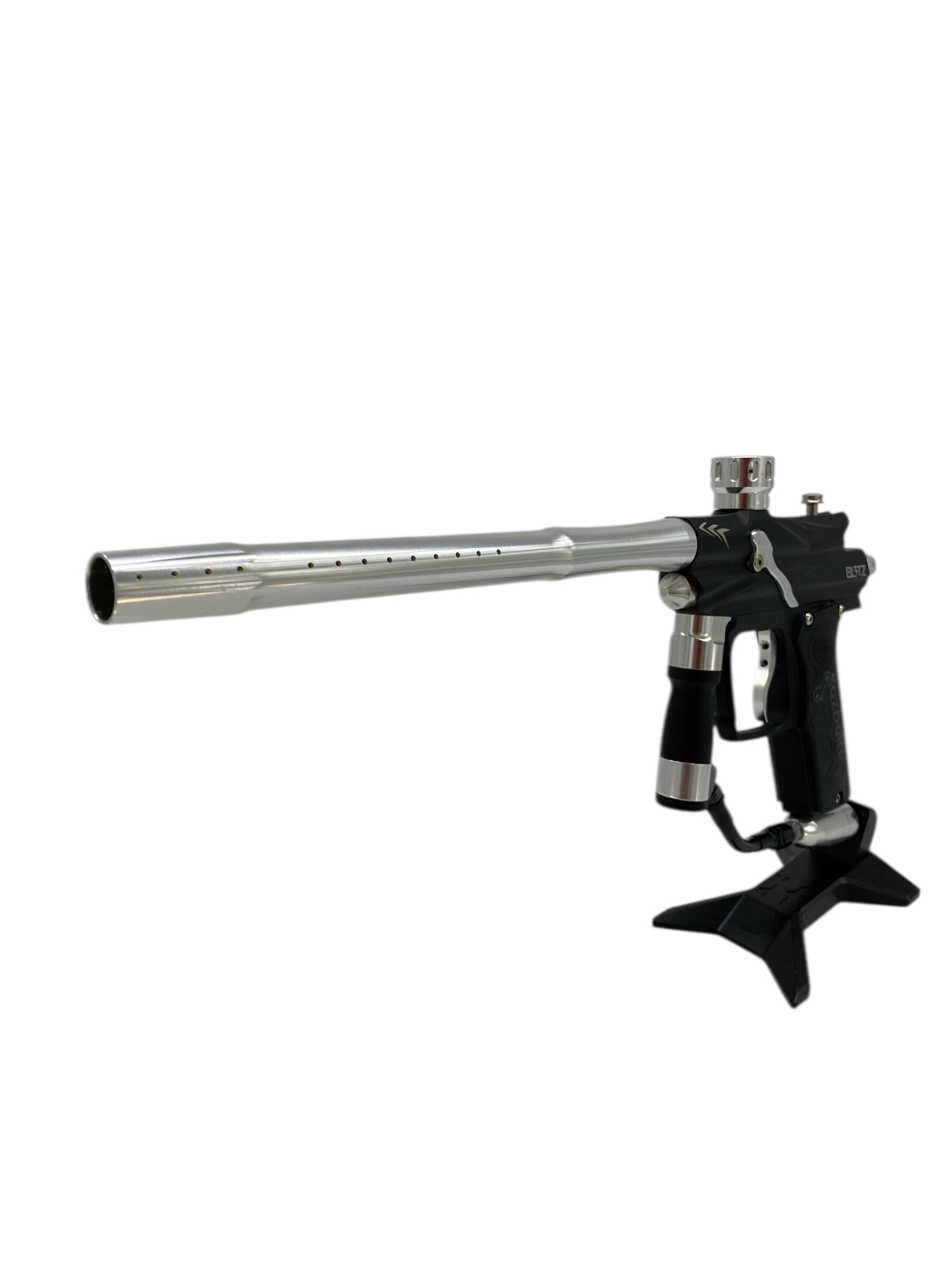 Used Azodin Blitz 4 Paintball Gun Black/Silver Paintball Gun from CPXBrosPaintball Buy/Sell/Trade Paintball Markers, New Paintball Guns, Paintball Hoppers, Paintball Masks, and Hormesis Headbands