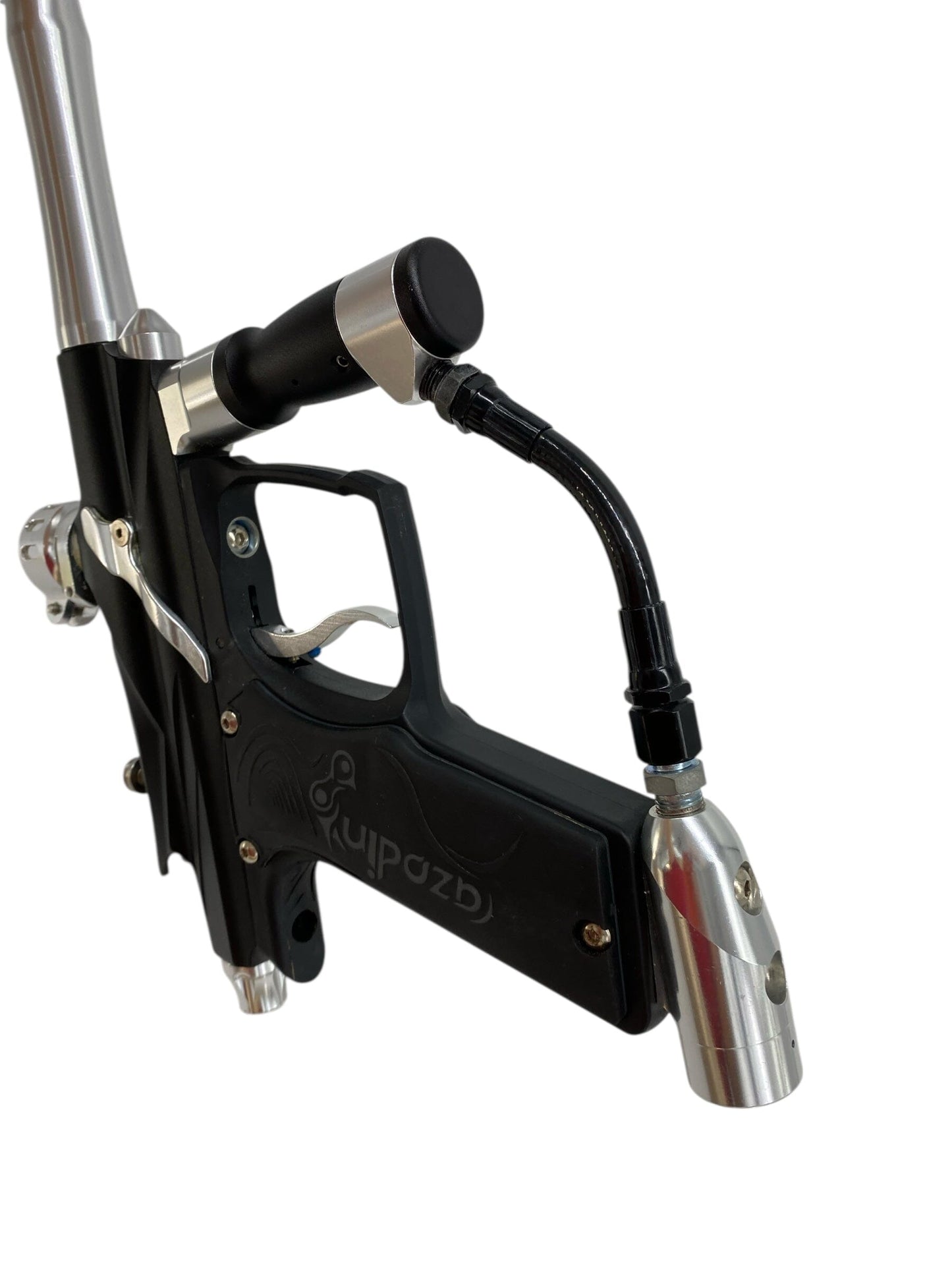 Used Azodin Blitz 4 Paintball Gun Black/Silver Paintball Gun from CPXBrosPaintball Buy/Sell/Trade Paintball Markers, New Paintball Guns, Paintball Hoppers, Paintball Masks, and Hormesis Headbands