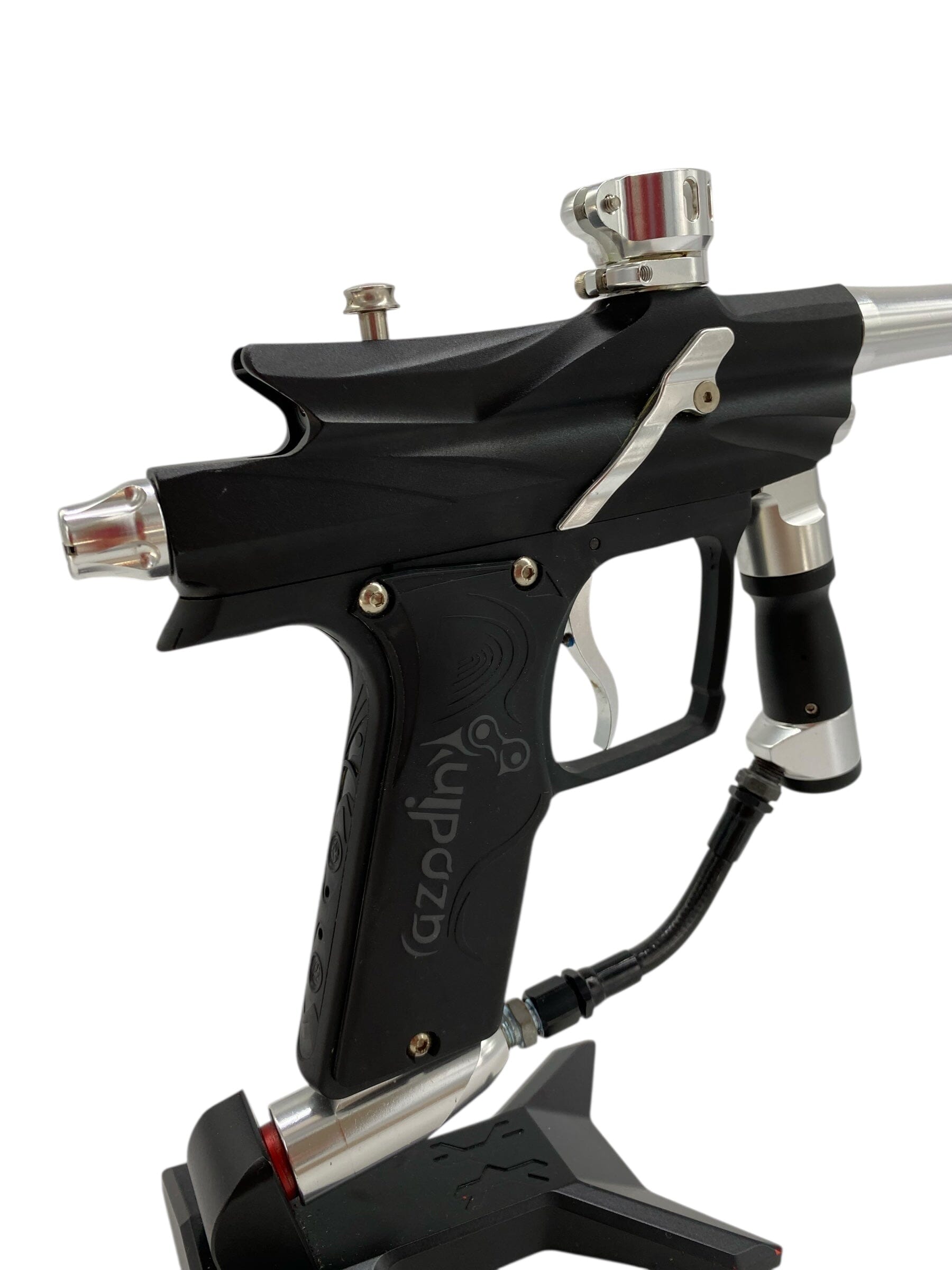 Used Azodin Blitz 4 Paintball Gun Black/Silver Paintball Gun from CPXBrosPaintball Buy/Sell/Trade Paintball Markers, New Paintball Guns, Paintball Hoppers, Paintball Masks, and Hormesis Headbands