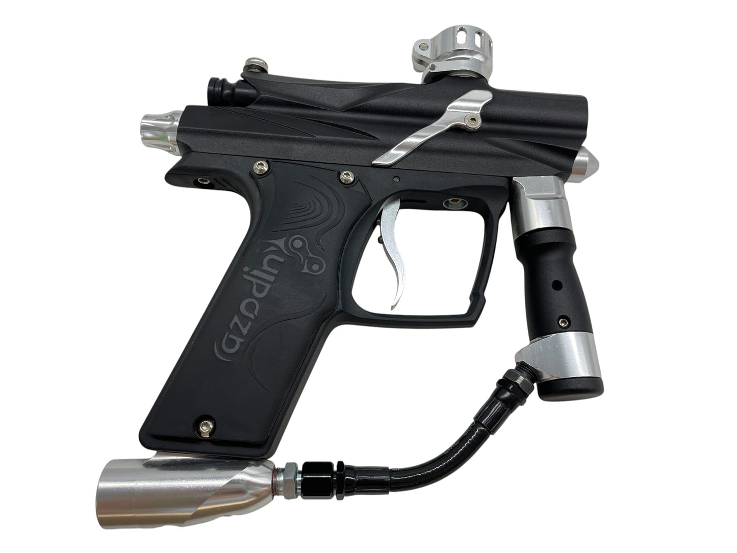 Used Azodin Blitz Black/Silver Paintball Gun Paintball Gun from CPXBrosPaintball Buy/Sell/Trade Paintball Markers, New Paintball Guns, Paintball Hoppers, Paintball Masks, and Hormesis Headbands