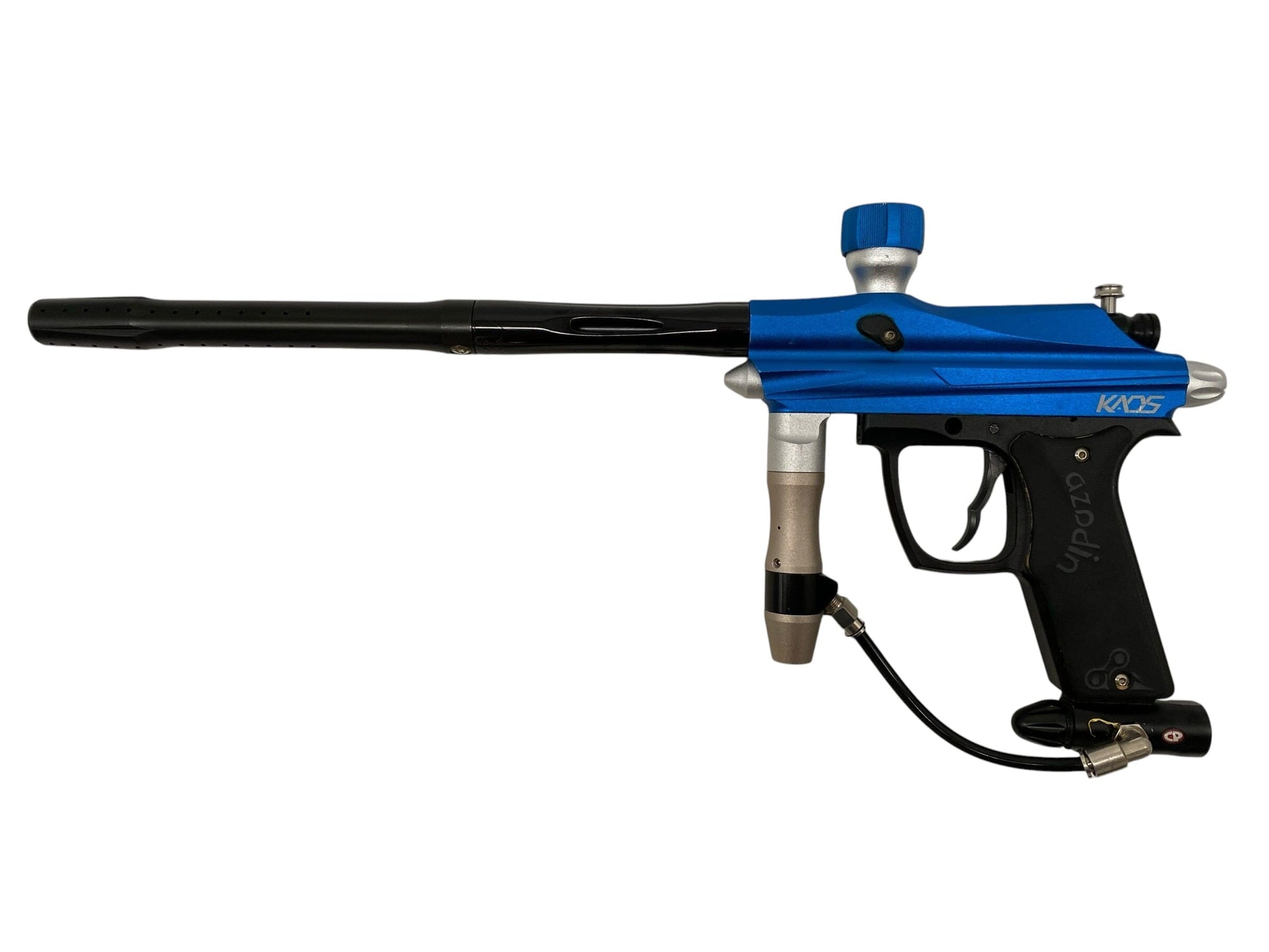 Used Azodin Kaos For Parts Only Paintball Gun from CPXBrosPaintball Buy/Sell/Trade Paintball Markers, New Paintball Guns, Paintball Hoppers, Paintball Masks, and Hormesis Headbands