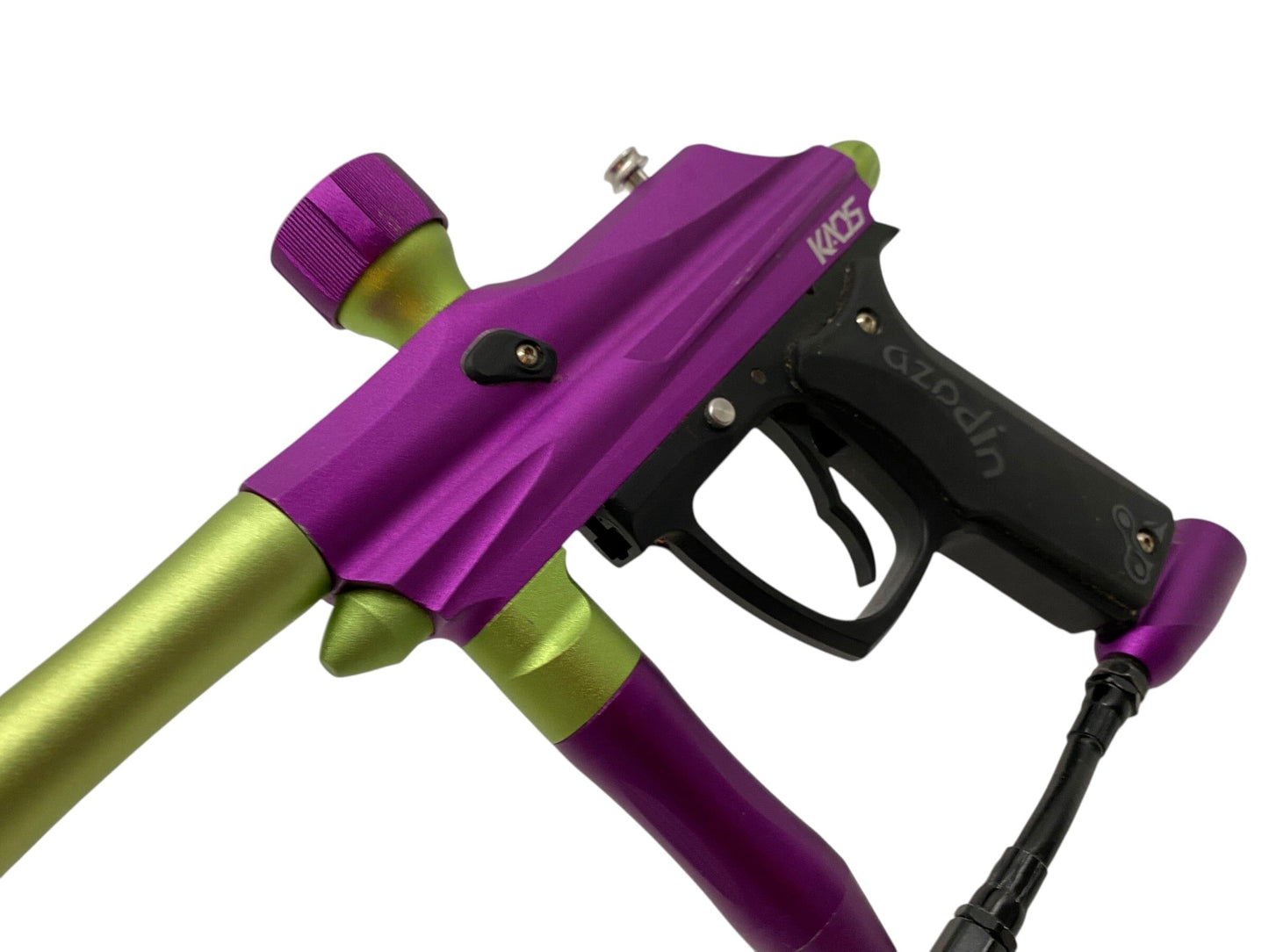 Used Azodin Koas Purple/Green Paintball Gun Paintball Gun from CPXBrosPaintball Buy/Sell/Trade Paintball Markers, New Paintball Guns, Paintball Hoppers, Paintball Masks, and Hormesis Headbands