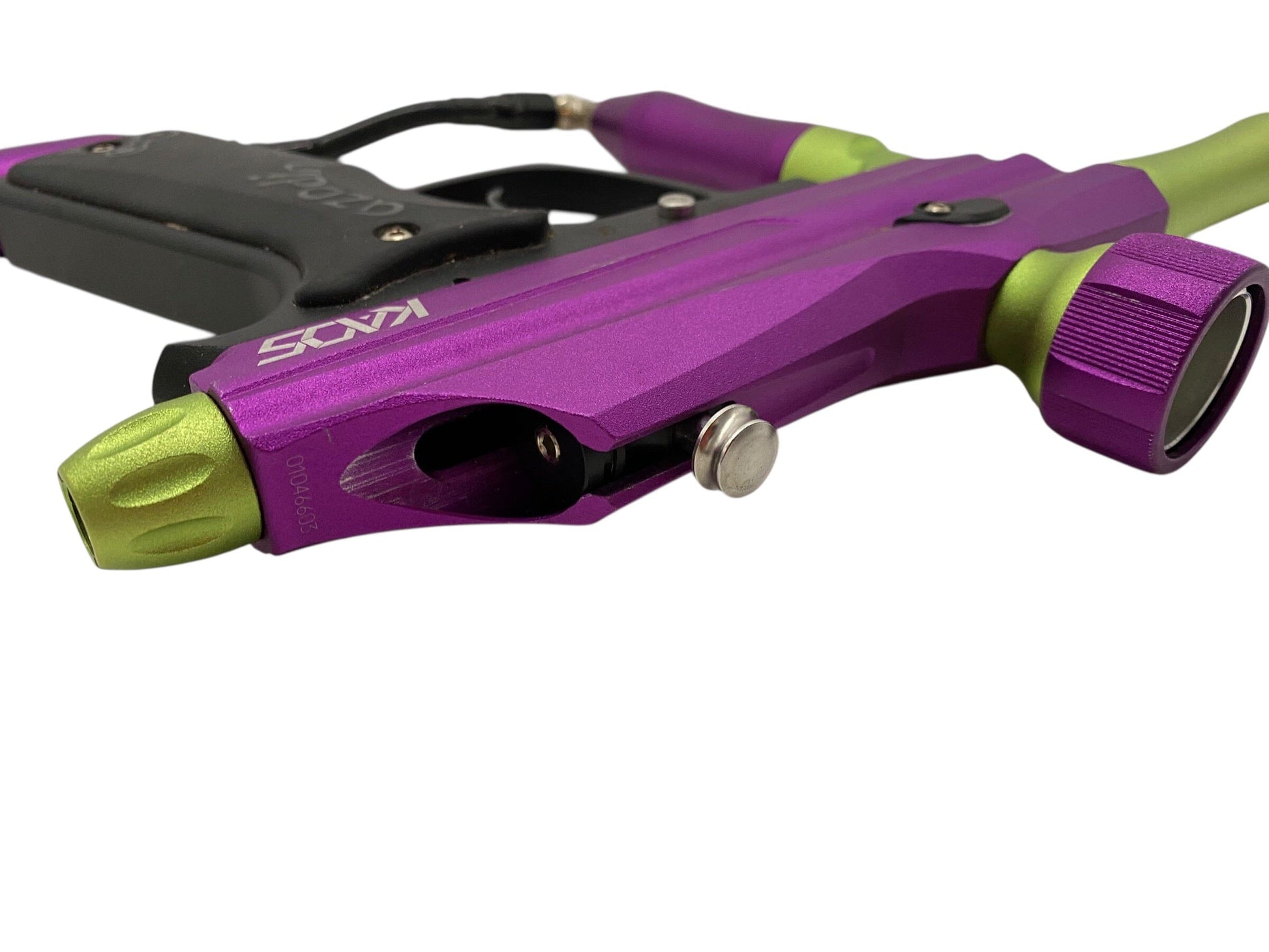 Used Azodin Koas Purple/Green Paintball Gun Paintball Gun from CPXBrosPaintball Buy/Sell/Trade Paintball Markers, New Paintball Guns, Paintball Hoppers, Paintball Masks, and Hormesis Headbands