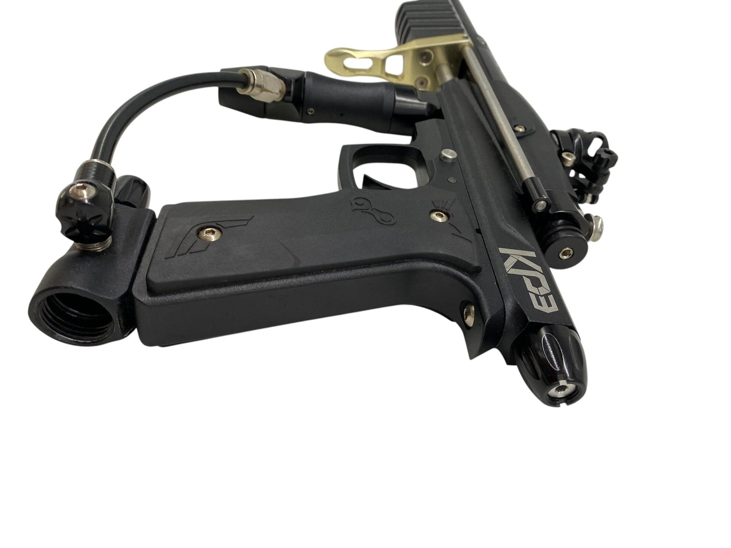 Used Azodin Kp3 Pump Paintball Gun Black/Gold Paintball Gun from CPXBrosPaintball Buy/Sell/Trade Paintball Markers, New Paintball Guns, Paintball Hoppers, Paintball Masks, and Hormesis Headbands