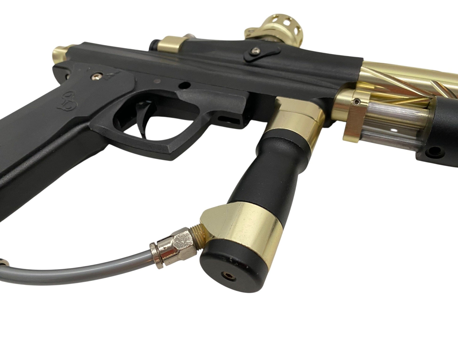 Used Azodin KPC+ Black/Gold Pump Paintball Gun Paintball Gun from CPXBrosPaintball Buy/Sell/Trade Paintball Markers, New Paintball Guns, Paintball Hoppers, Paintball Masks, and Hormesis Headbands