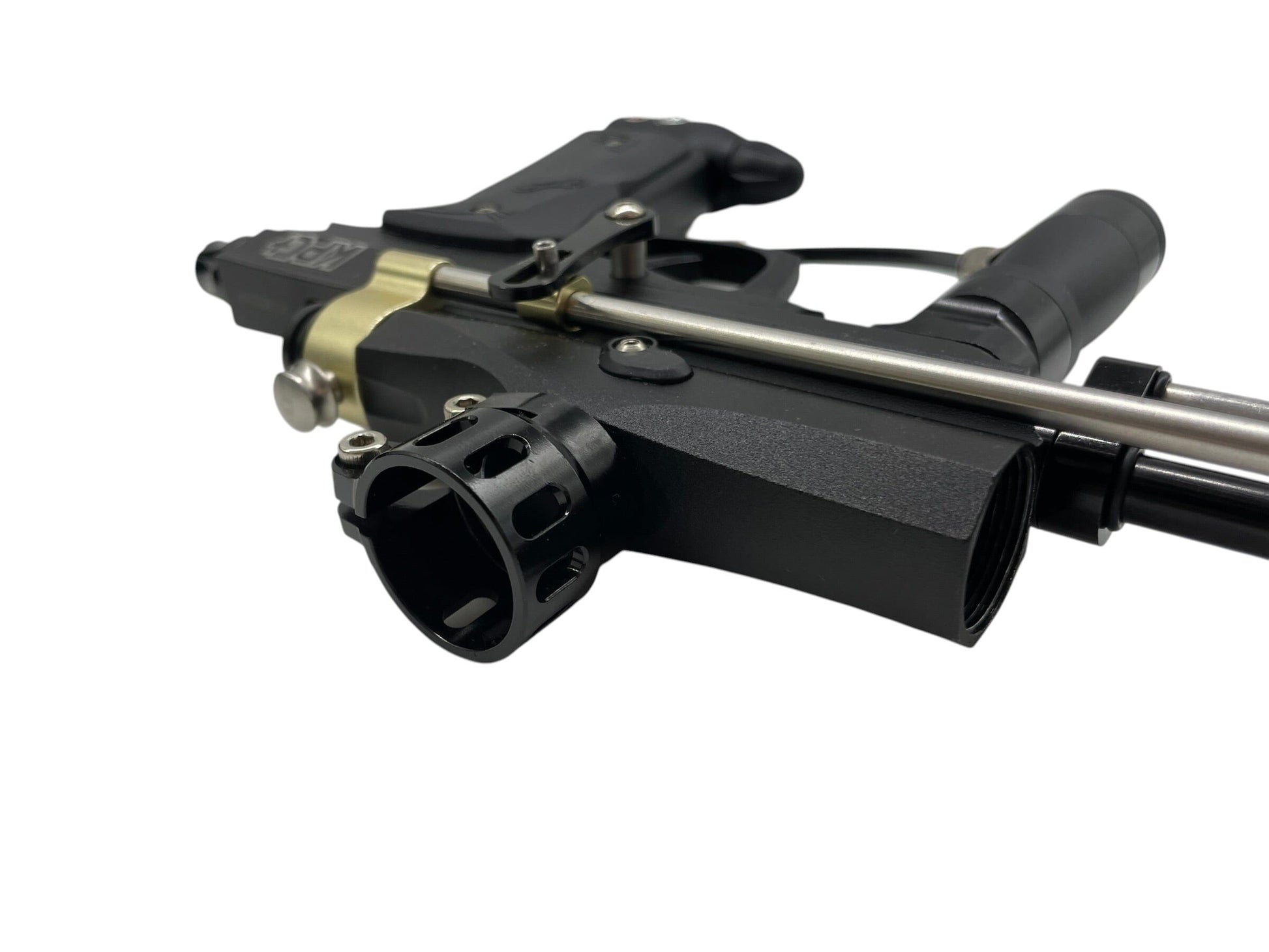 Used Azodin KPC+ Black/Gold Pump Paintball Gun Paintball Gun from CPXBrosPaintball Buy/Sell/Trade Paintball Markers, New Paintball Guns, Paintball Hoppers, Paintball Masks, and Hormesis Headbands