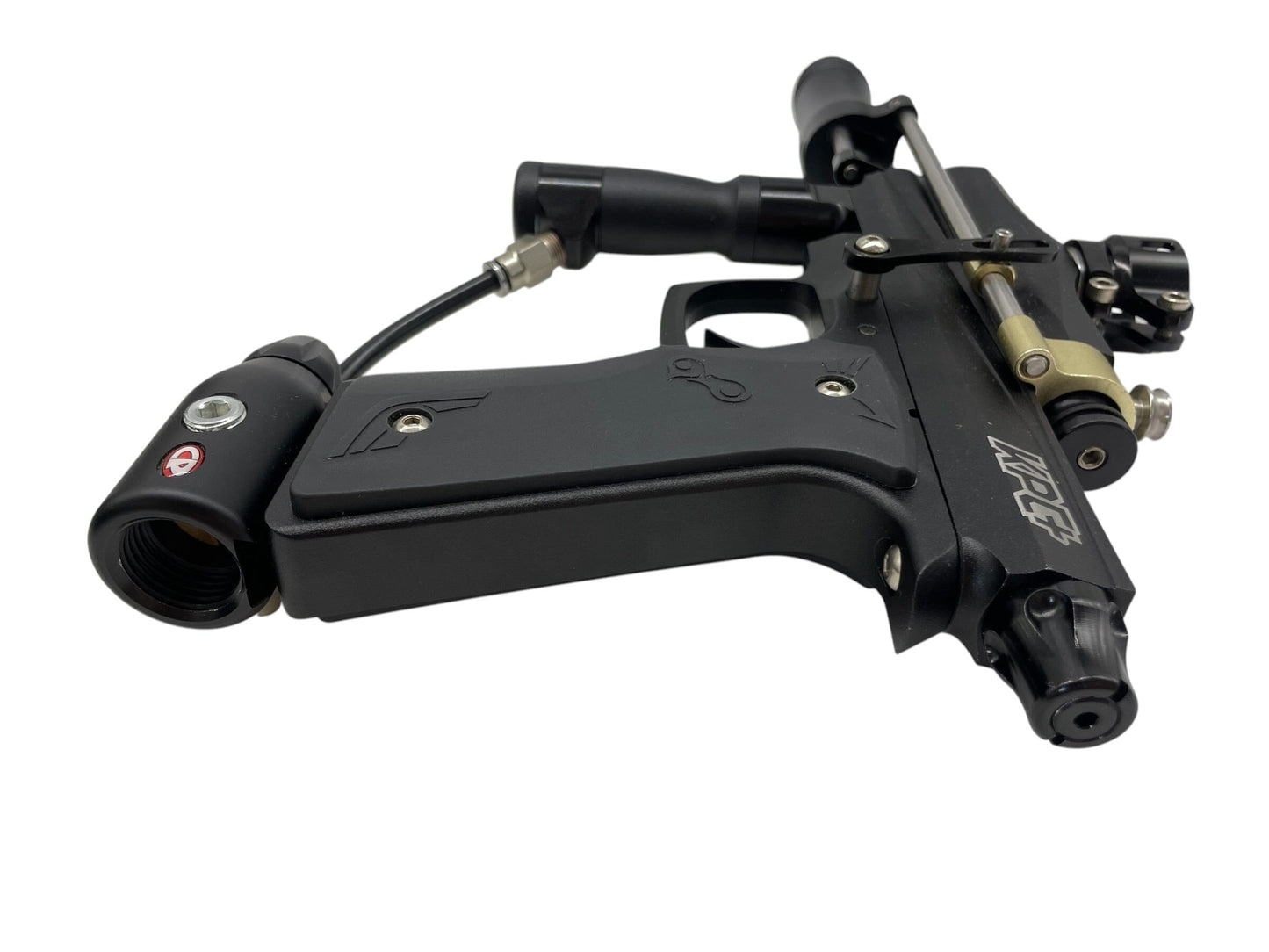 Used Azodin KPC+ Black/Gold Pump Paintball Gun Paintball Gun from CPXBrosPaintball Buy/Sell/Trade Paintball Markers, New Paintball Guns, Paintball Hoppers, Paintball Masks, and Hormesis Headbands