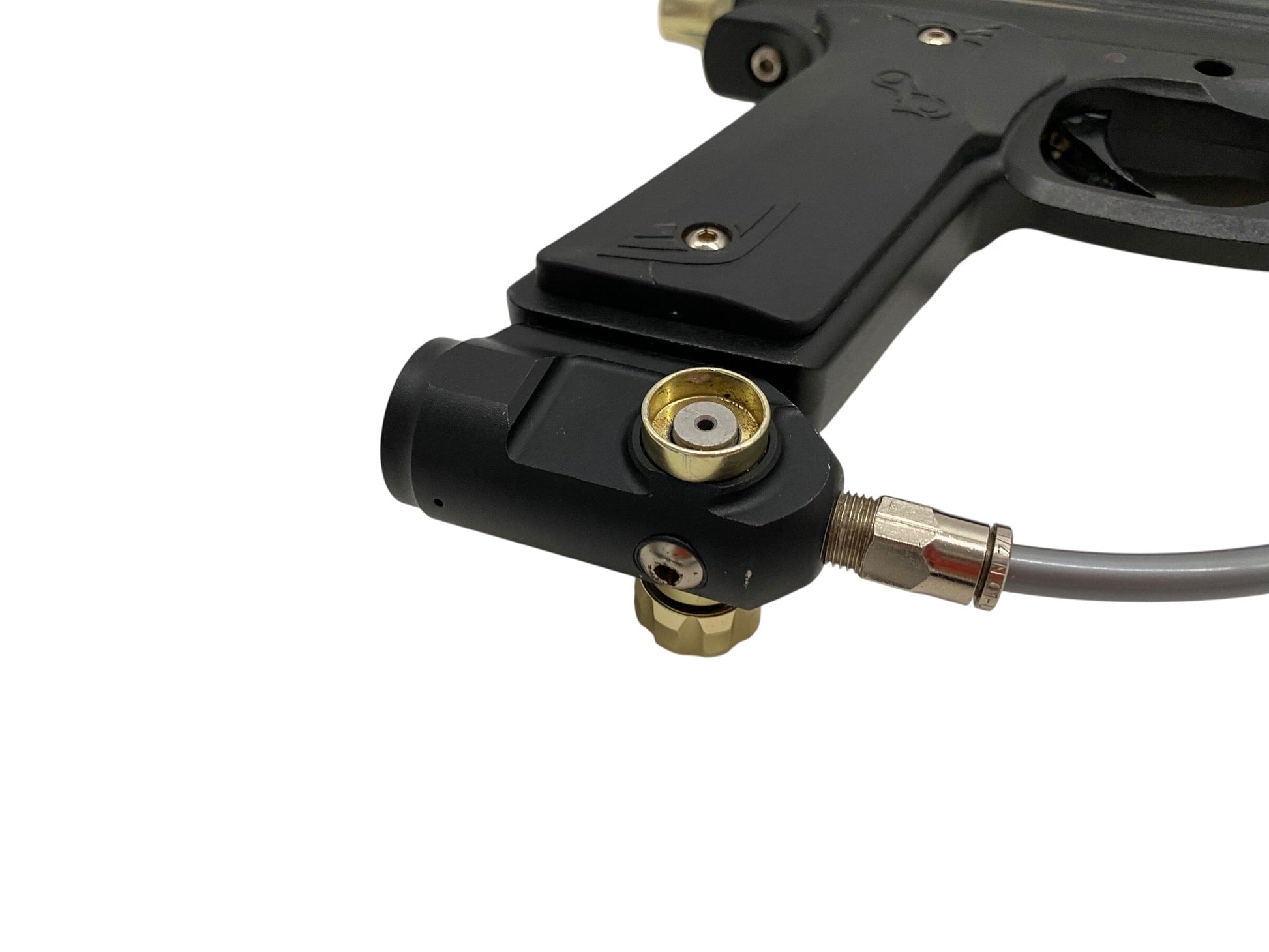 Used Azodin KPC+ Black/Gold Pump Paintball Gun Paintball Gun from CPXBrosPaintball Buy/Sell/Trade Paintball Markers, New Paintball Guns, Paintball Hoppers, Paintball Masks, and Hormesis Headbands