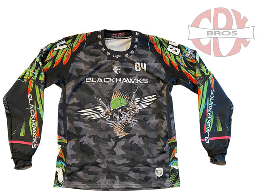 Used Blackhawks Paintball Jersey-size XL Paintball Gun from CPXBrosPaintball Buy/Sell/Trade Paintball Markers, New Paintball Guns, Paintball Hoppers, Paintball Masks, and Hormesis Headbands