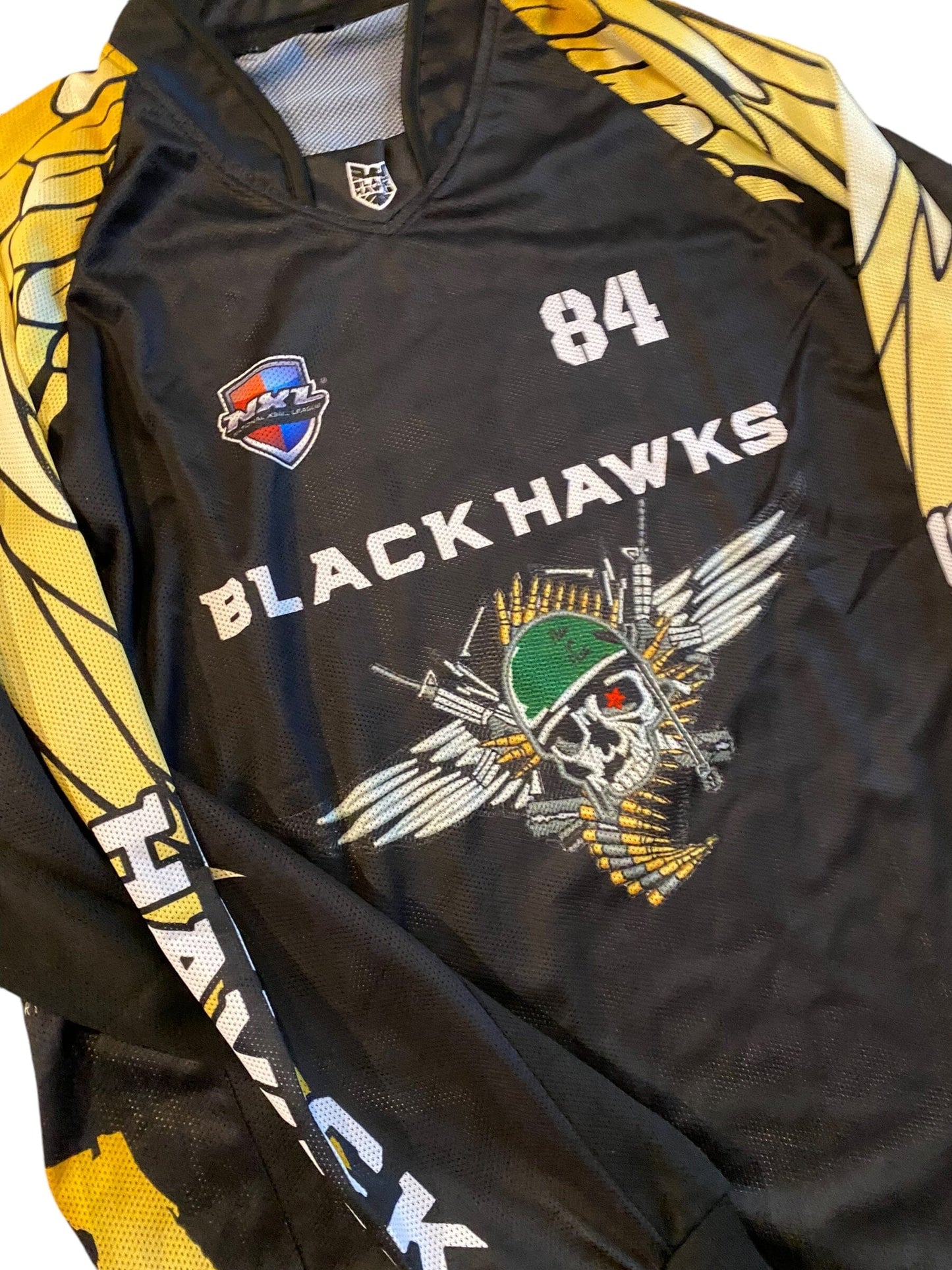 Used Blackhawks Paintball Jersey-size XL Paintball Gun from CPXBrosPaintball Buy/Sell/Trade Paintball Markers, New Paintball Guns, Paintball Hoppers, Paintball Masks, and Hormesis Headbands