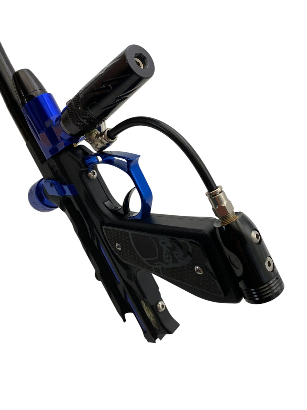 Used Bob Long 2k5 Alias Paintball Gun Black/Blue Paintball Gun from CPXBrosPaintball Buy/Sell/Trade Paintball Markers, New Paintball Guns, Paintball Hoppers, Paintball Masks, and Hormesis Headbands