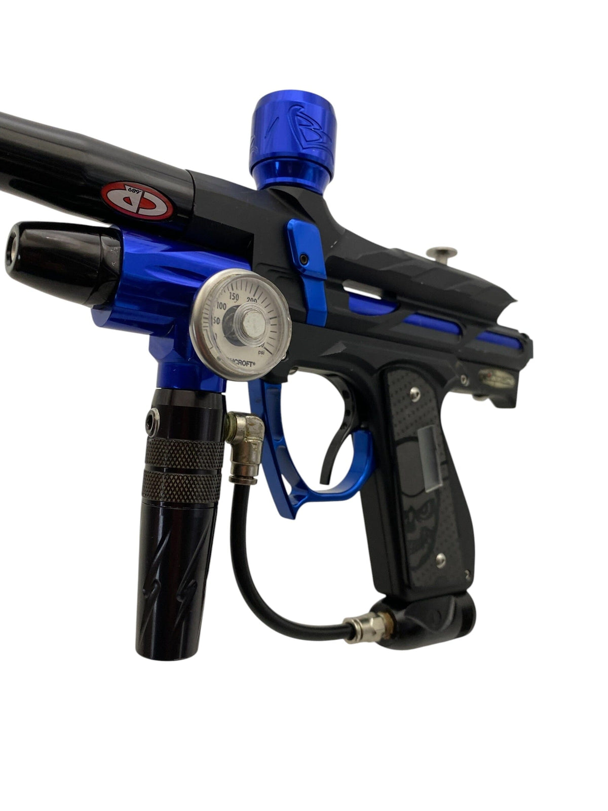 Used Bob Long 2k5 Alias Paintball Gun Black/Blue Paintball Gun from CPXBrosPaintball Buy/Sell/Trade Paintball Markers, New Paintball Guns, Paintball Hoppers, Paintball Masks, and Hormesis Headbands