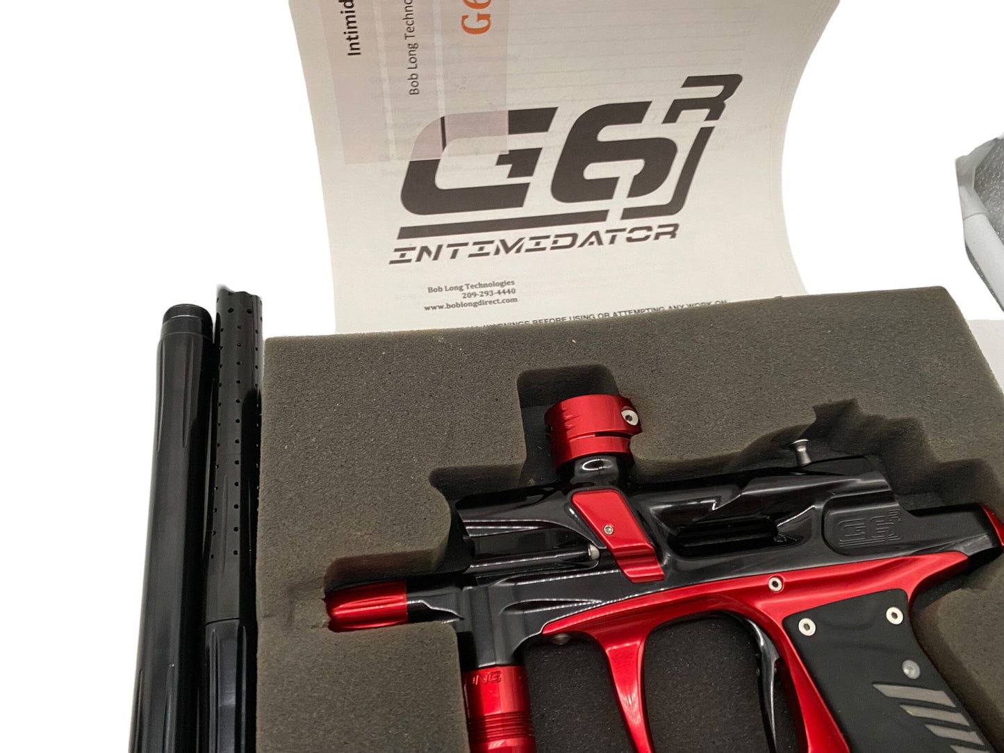 Used Bob Long G6R 2k11 Black/Red Paintball Gun Paintball Gun from CPXBrosPaintball Buy/Sell/Trade Paintball Markers, New Paintball Guns, Paintball Hoppers, Paintball Masks, and Hormesis Headbands
