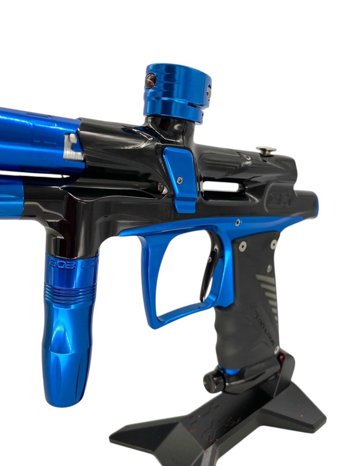 Used Bob Long G6r 2k11 Paintball Gun Black/Blue Paintball Gun from CPXBrosPaintball Buy/Sell/Trade Paintball Markers, New Paintball Guns, Paintball Hoppers, Paintball Masks, and Hormesis Headbands