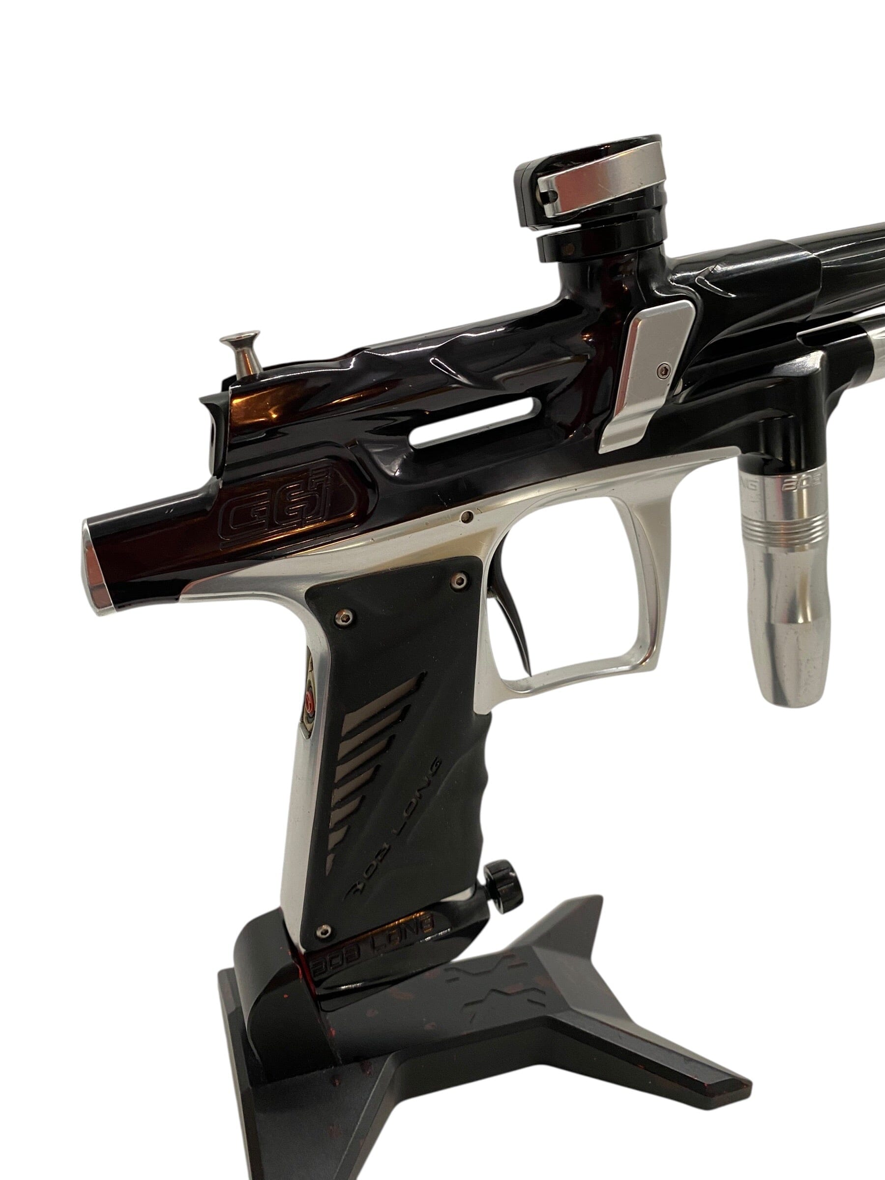 Used Bob Long G6r 2k11 Paintball Gun : Black/Silver Paintball Gun from CPXBrosPaintball Buy/Sell/Trade Paintball Markers, New Paintball Guns, Paintball Hoppers, Paintball Masks, and Hormesis Headbands