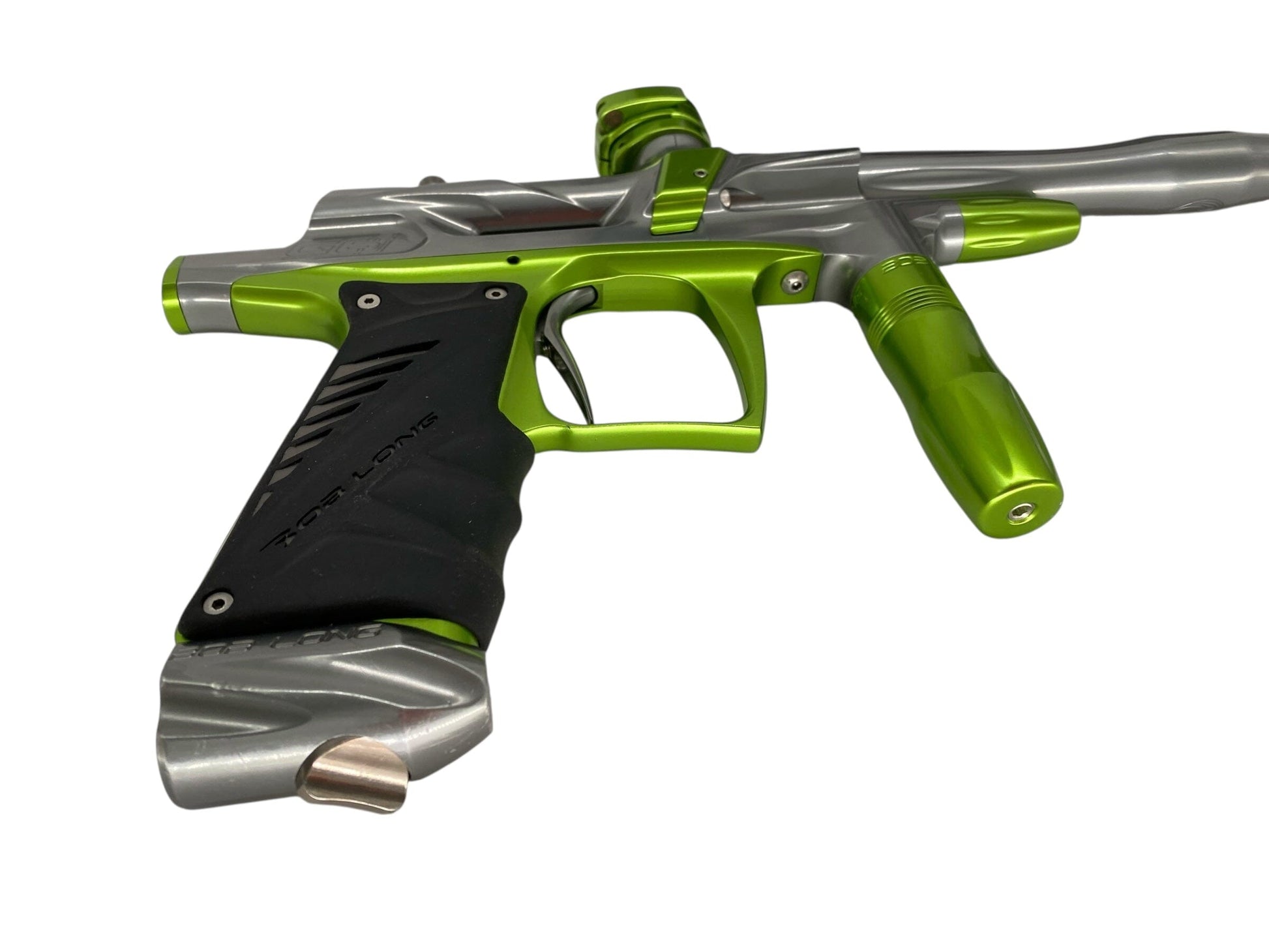 Used Bob Long G6r 2k12 Oled Paintball Gun Grey/Green Paintball Gun from CPXBrosPaintball Buy/Sell/Trade Paintball Markers, New Paintball Guns, Paintball Hoppers, Paintball Masks, and Hormesis Headbands