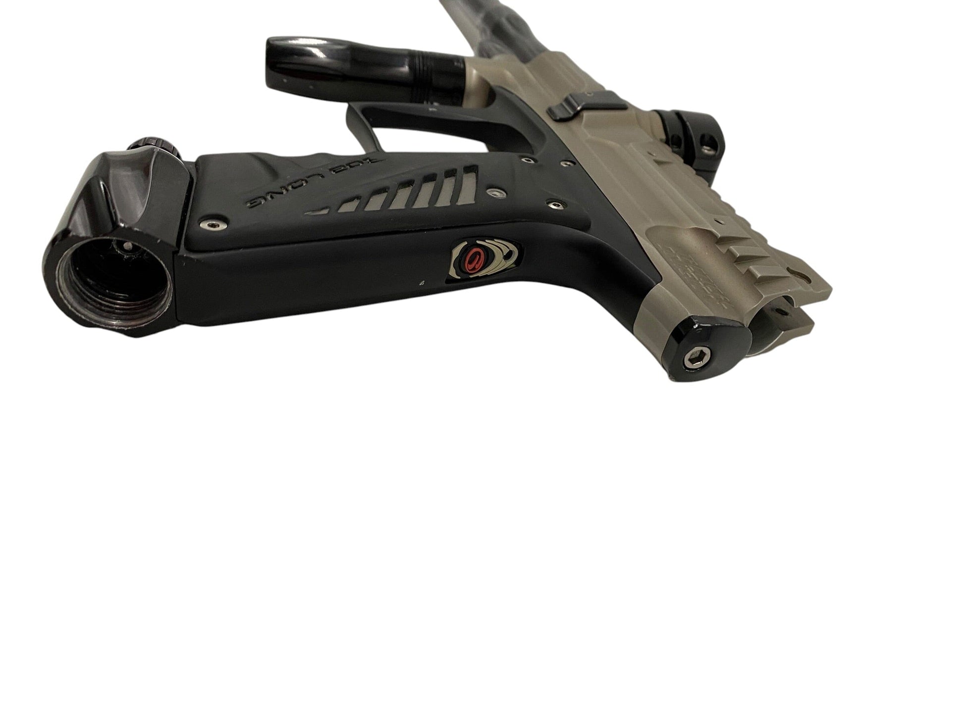 Used Bob Long G6R Tactical Grey/Black Paintball Gun Paintball Gun from CPXBrosPaintball Buy/Sell/Trade Paintball Markers, New Paintball Guns, Paintball Hoppers, Paintball Masks, and Hormesis Headbands