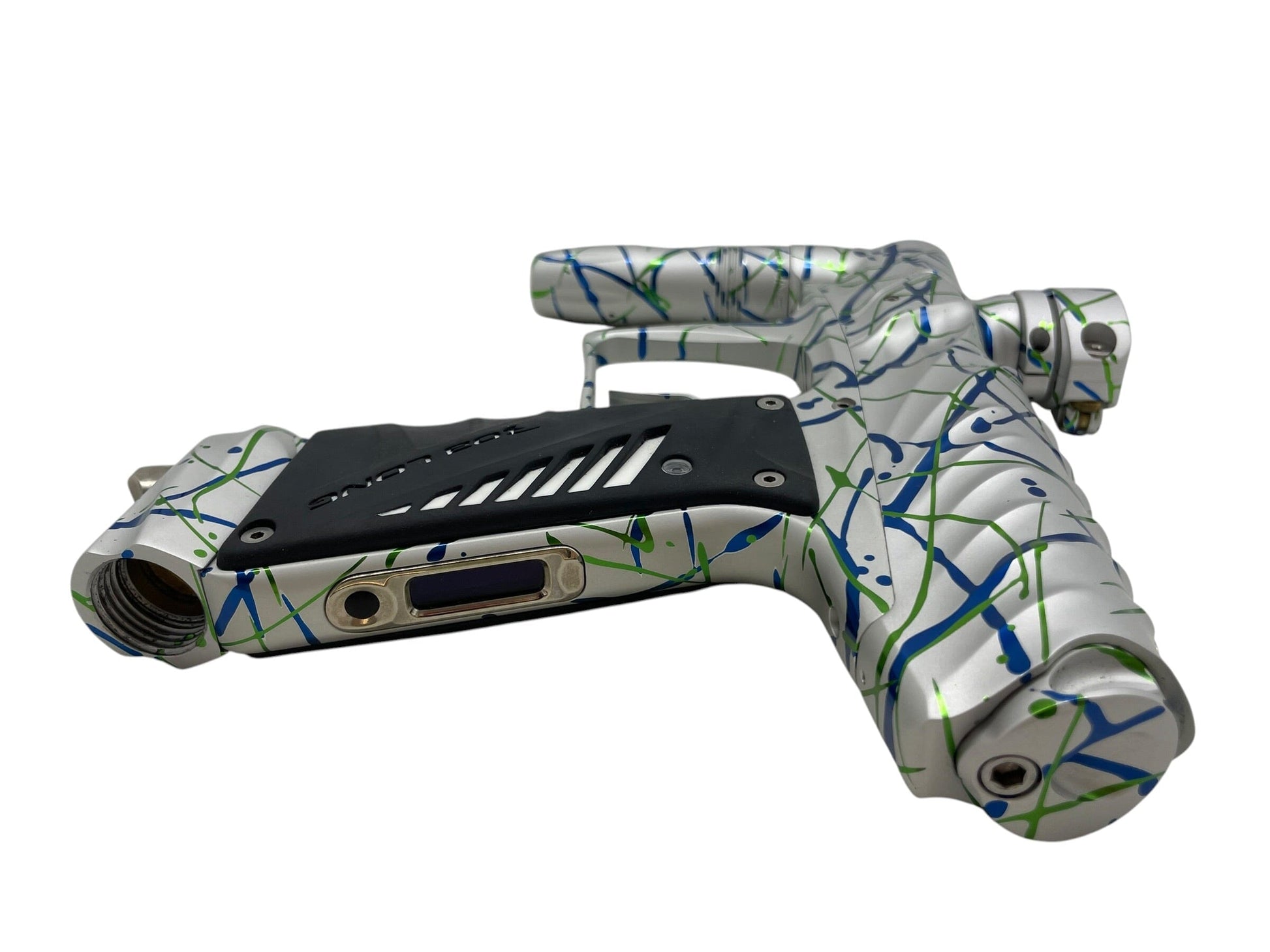 Used Bob Long Insight Blue/Green Splash Paintball Gun Paintball Gun from CPXBrosPaintball Buy/Sell/Trade Paintball Markers, New Paintball Guns, Paintball Hoppers, Paintball Masks, and Hormesis Headbands