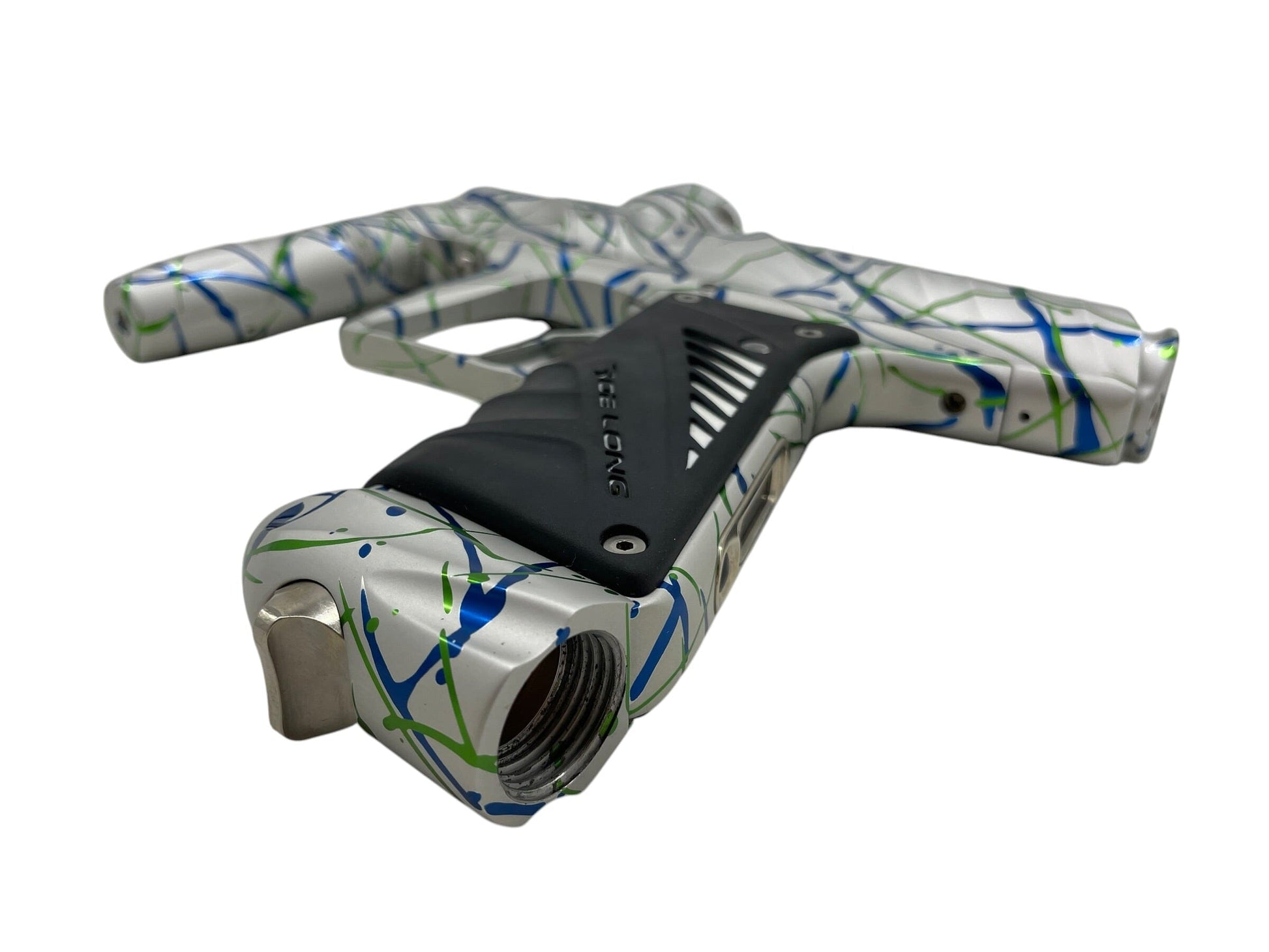 Used Bob Long Insight Blue/Green Splash Paintball Gun Paintball Gun from CPXBrosPaintball Buy/Sell/Trade Paintball Markers, New Paintball Guns, Paintball Hoppers, Paintball Masks, and Hormesis Headbands