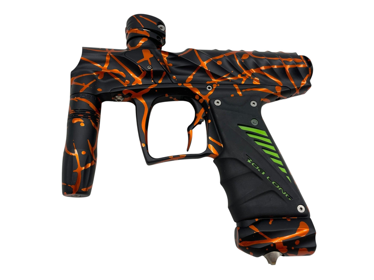 Used Bob Long Insight Orange Splash Paintball Gun Paintball Gun from CPXBrosPaintball Buy/Sell/Trade Paintball Markers, New Paintball Guns, Paintball Hoppers, Paintball Masks, and Hormesis Headbands