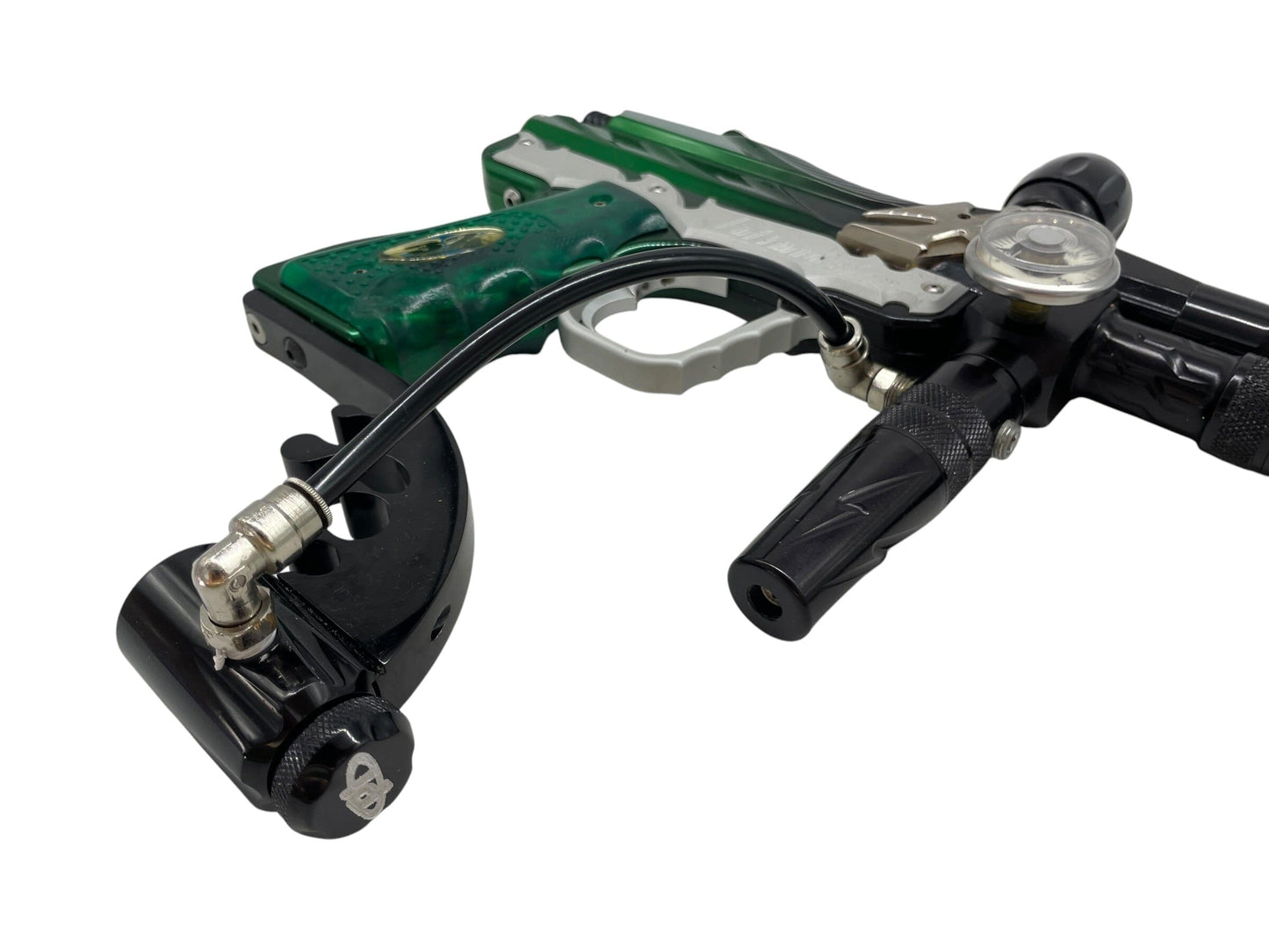 Used Bob Long Intimidator Gen 3 W/ Sci-Board Green/Black Paintball Gun Paintball Gun from CPXBrosPaintball Buy/Sell/Trade Paintball Markers, New Paintball Guns, Paintball Hoppers, Paintball Masks, and Hormesis Headbands