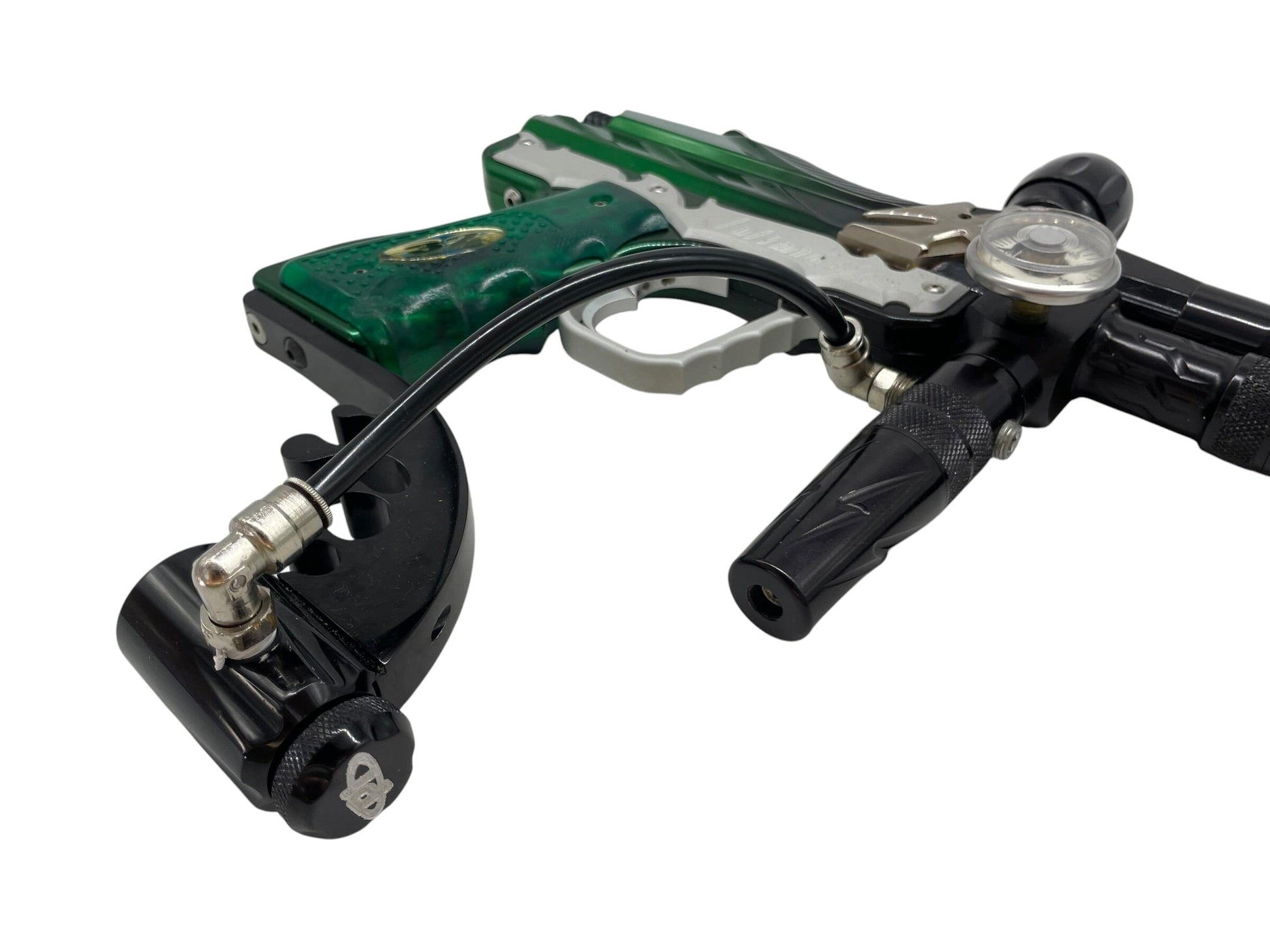 Used Bob Long Intimidator Gen 3 W/ Sci-Board Green/Black Paintball Gun Paintball Gun from CPXBrosPaintball Buy/Sell/Trade Paintball Markers, New Paintball Guns, Paintball Hoppers, Paintball Masks, and Hormesis Headbands