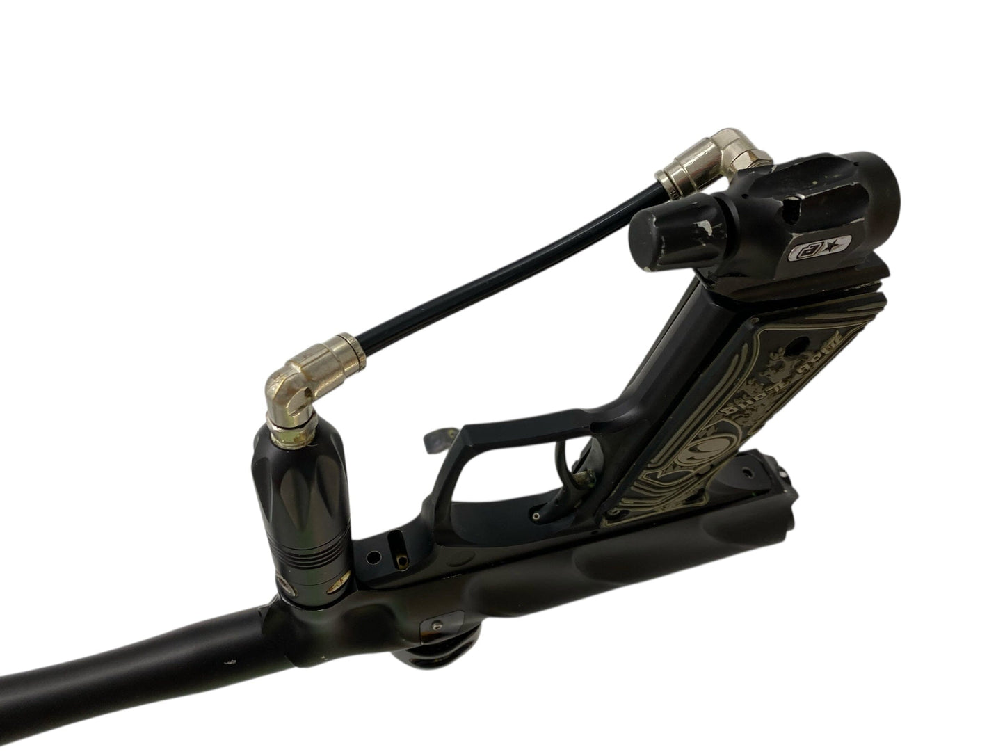 Used Bob Long Marq 7 Paintball Gun Black Paintball Gun from CPXBrosPaintball Buy/Sell/Trade Paintball Markers, New Paintball Guns, Paintball Hoppers, Paintball Masks, and Hormesis Headbands