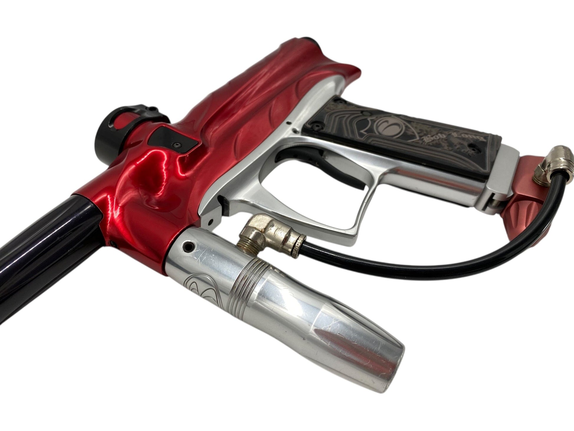 Used Bob Long Marq Paintball Gun Red/Silver Paintball Gun from CPXBrosPaintball Buy/Sell/Trade Paintball Markers, New Paintball Guns, Paintball Hoppers, Paintball Masks, and Hormesis Headbands