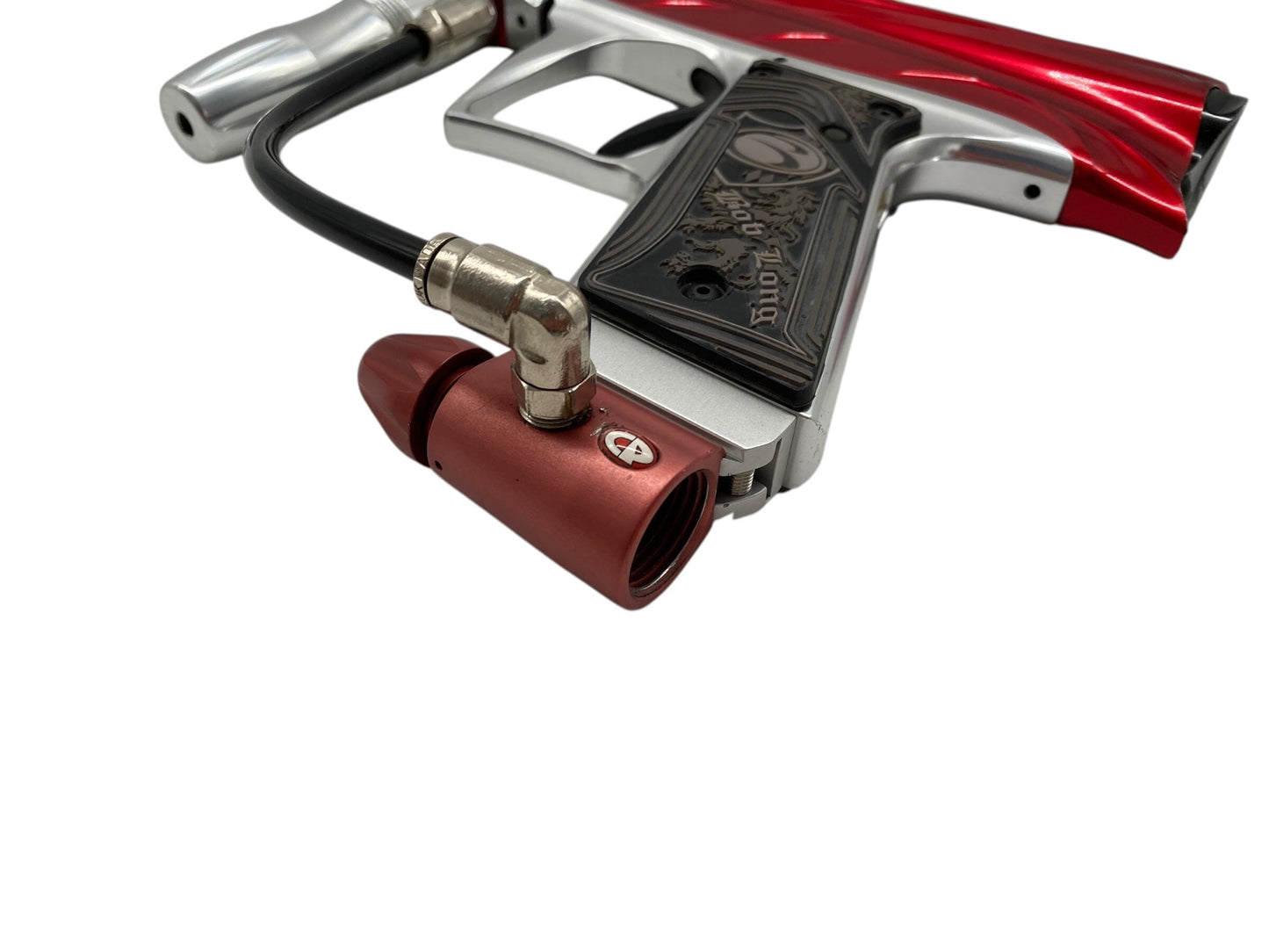 Used Bob Long Marq Paintball Gun Red/Silver Paintball Gun from CPXBrosPaintball Buy/Sell/Trade Paintball Markers, New Paintball Guns, Paintball Hoppers, Paintball Masks, and Hormesis Headbands