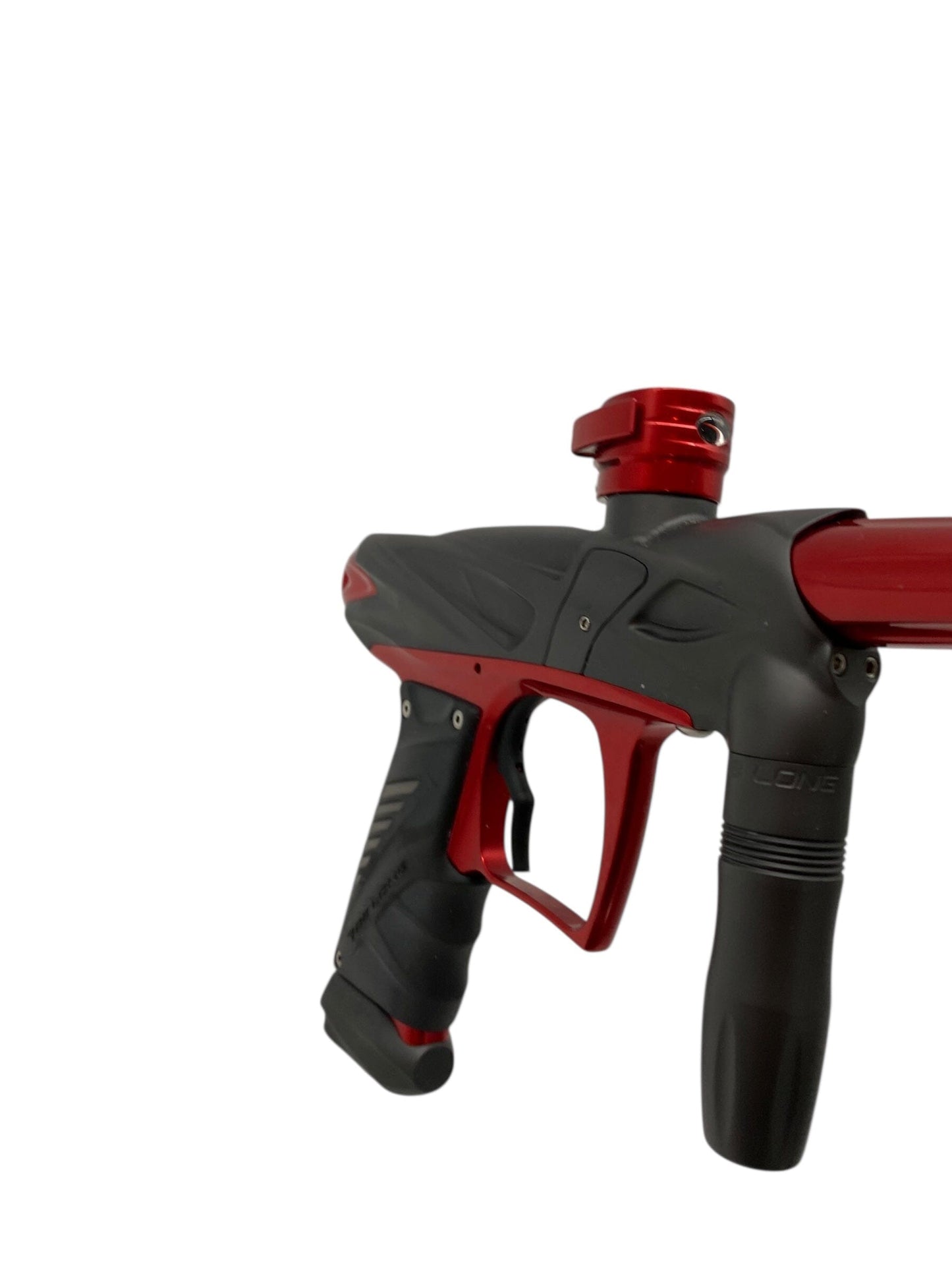 Used Bob Long Onslaught Paintball Gun Grey/Red Paintball Gun from CPXBrosPaintball Buy/Sell/Trade Paintball Markers, New Paintball Guns, Paintball Hoppers, Paintball Masks, and Hormesis Headbands