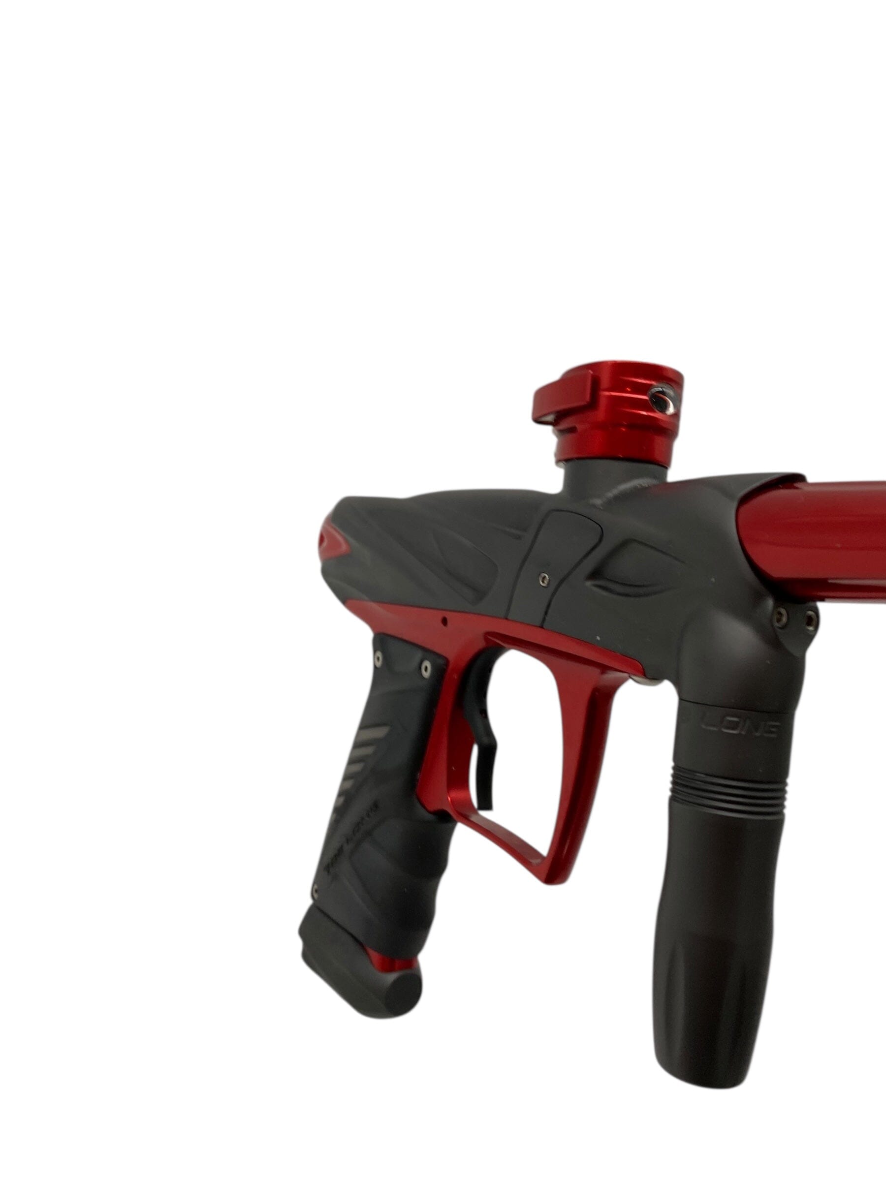Used Bob Long Onslaught Paintball Gun Grey/Red Paintball Gun from CPXBrosPaintball Buy/Sell/Trade Paintball Markers, New Paintball Guns, Paintball Hoppers, Paintball Masks, and Hormesis Headbands