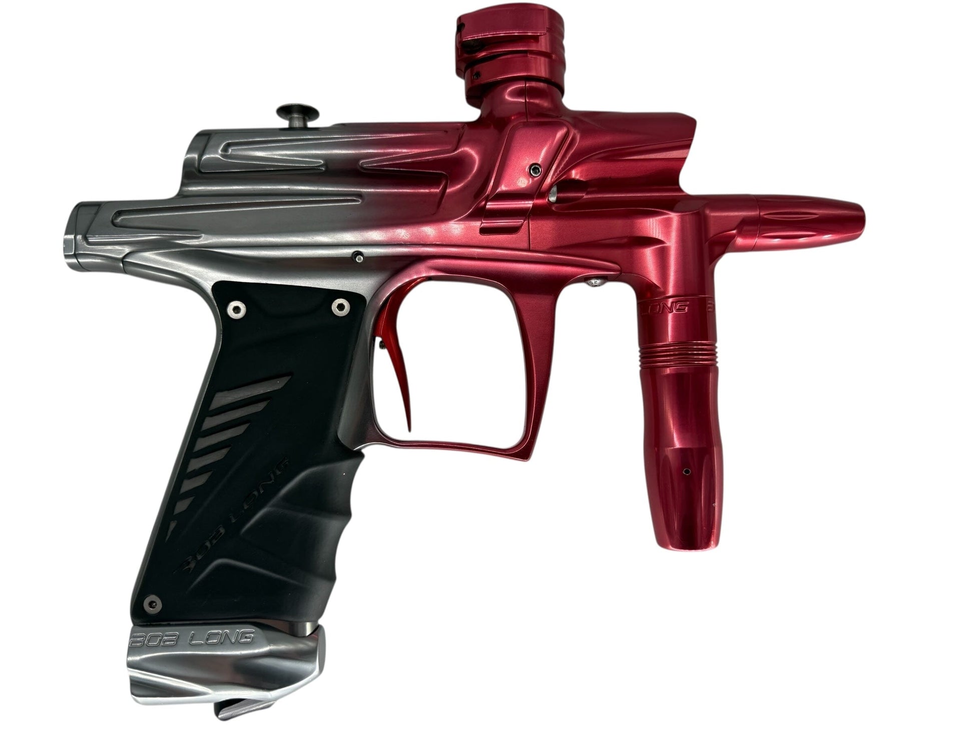 Used Bob Long Z Cut G6r Paintball Gun Red/Grey Fade Paintball Gun from CPXBrosPaintball Buy/Sell/Trade Paintball Markers, New Paintball Guns, Paintball Hoppers, Paintball Masks, and Hormesis Headbands