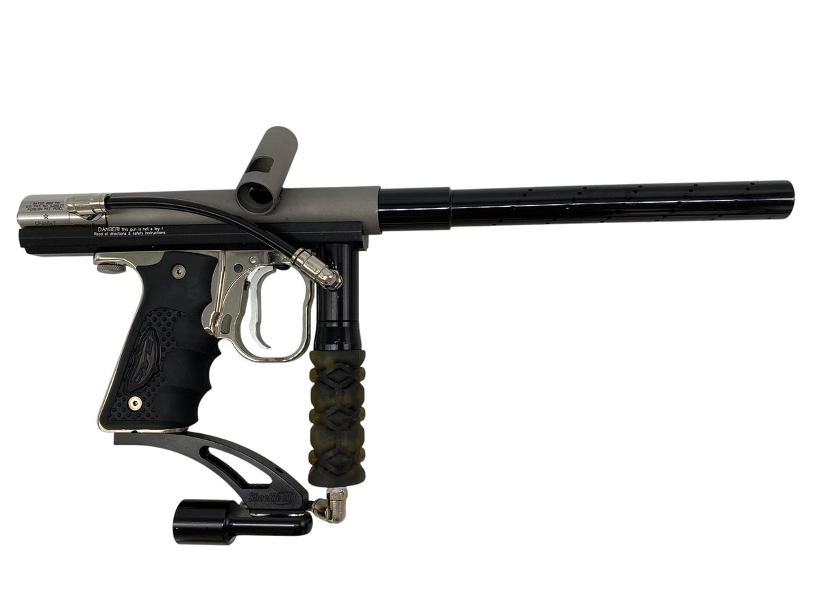 Used BROKEN Classic Level 7 Automag Paintball Gun Paintball Gun from CPXBrosPaintball Buy/Sell/Trade Paintball Markers, New Paintball Guns, Paintball Hoppers, Paintball Masks, and Hormesis Headbands