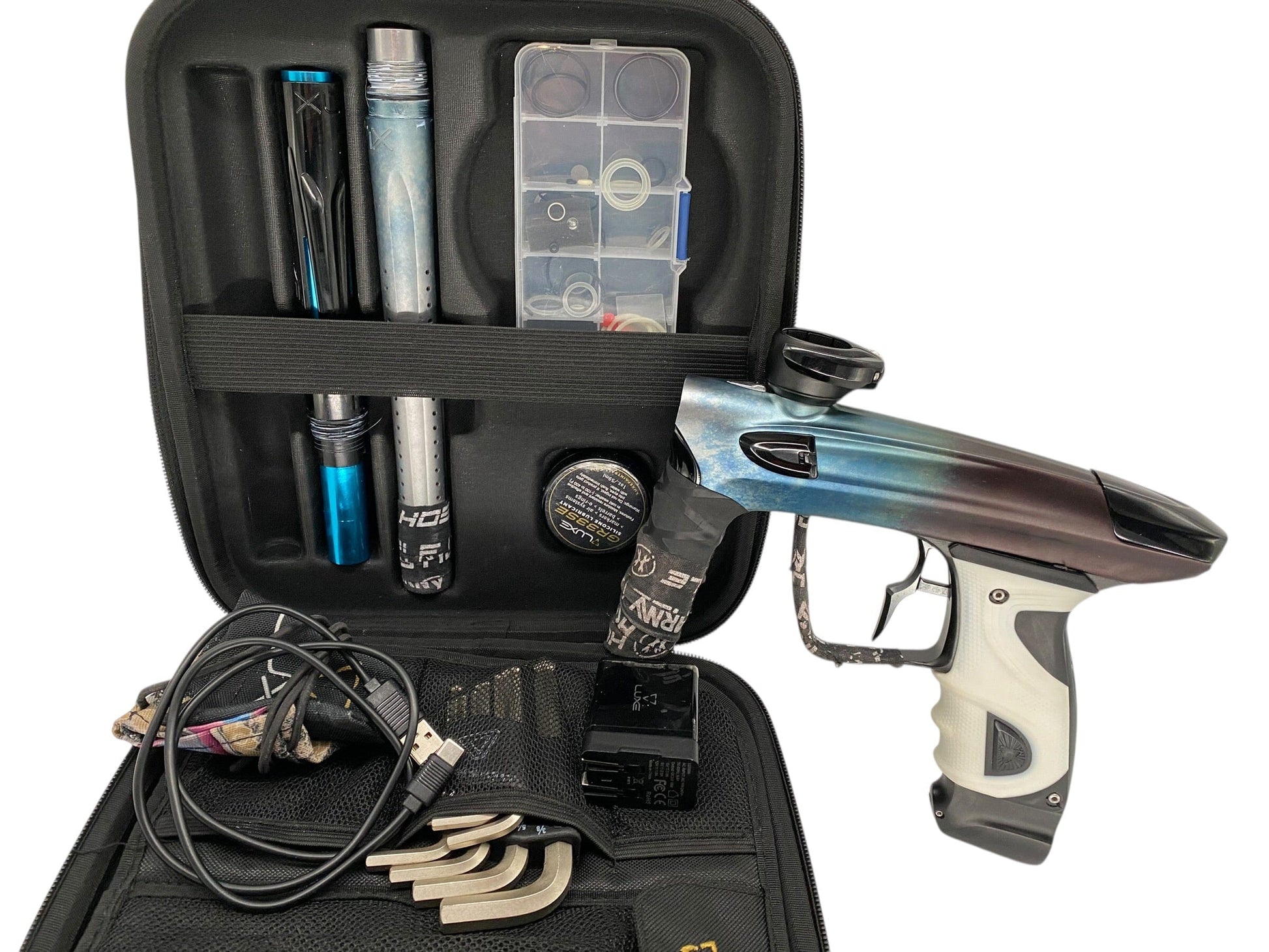 Used BROKEN Dlx Luxe Tm40 (wont turn on) Paintball Gun Paintball Gun from CPXBrosPaintball Buy/Sell/Trade Paintball Markers, New Paintball Guns, Paintball Hoppers, Paintball Masks, and Hormesis Headbands