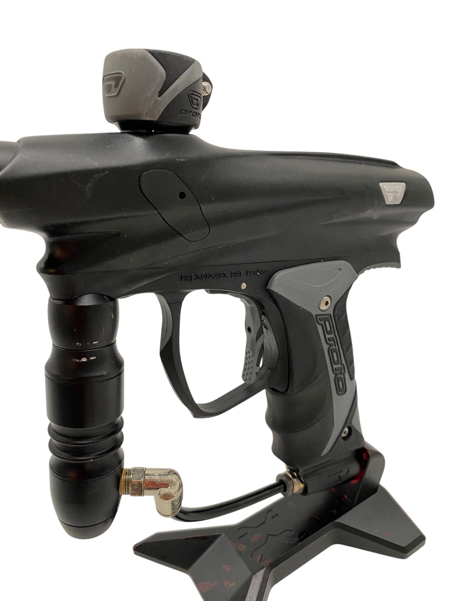 Used Broken Dye Proto Matrix Rail PMR Paintball Gun : Black Paintball Gun from CPXBrosPaintball Buy/Sell/Trade Paintball Markers, New Paintball Guns, Paintball Hoppers, Paintball Masks, and Hormesis Headbands