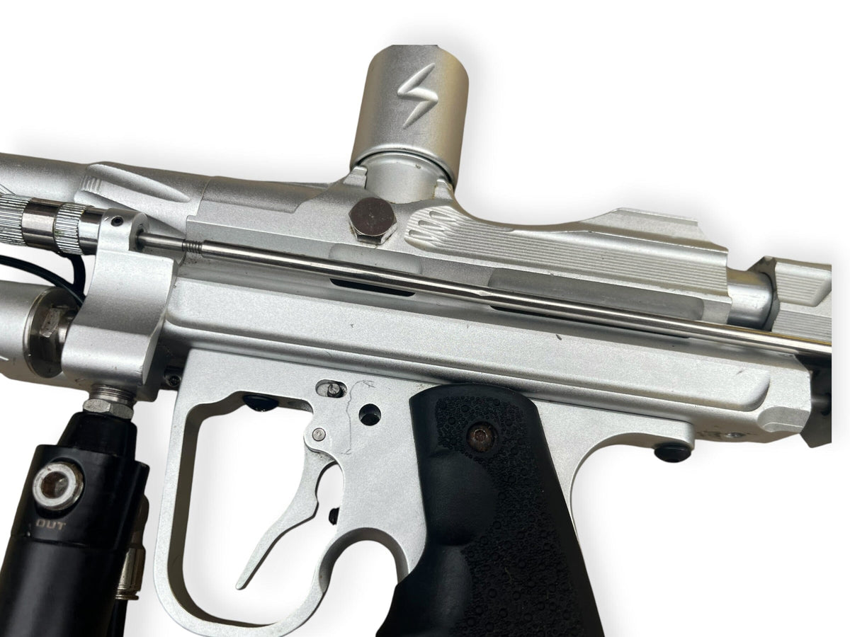 Used BROKEN Lightning Autococker Paintball Gun Paintball Gun from CPXBrosPaintball Buy/Sell/Trade Paintball Markers, New Paintball Guns, Paintball Hoppers, Paintball Masks, and Hormesis Headbands