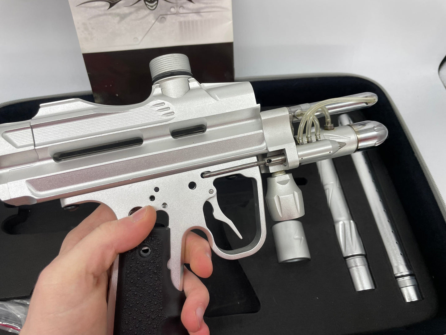 Used Broken Psychoballistics Superbolt Autococker Paintball Gun Paintball Gun from CPXBrosPaintball Buy/Sell/Trade Paintball Markers, New Paintball Guns, Paintball Hoppers, Paintball Masks, and Hormesis Headbands