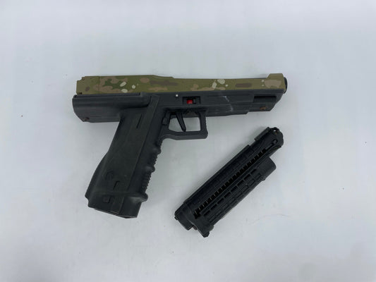 Used BROKEN Tiberius Arms T8.1 Paintball Pistol Paintball Gun from CPXBrosPaintball Buy/Sell/Trade Paintball Markers, New Paintball Guns, Paintball Hoppers, Paintball Masks, and Hormesis Headbands