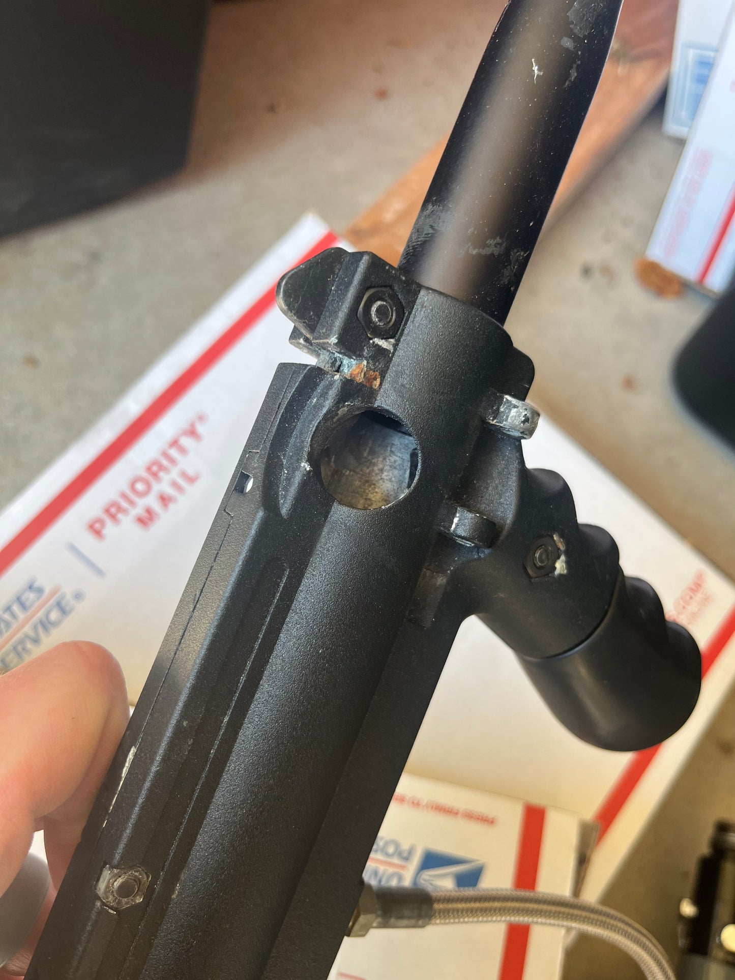 Used BROKEN Tippmann Custom 98 Pro Paintball Gun Paintball Gun from CPXBrosPaintball Buy/Sell/Trade Paintball Markers, New Paintball Guns, Paintball Hoppers, Paintball Masks, and Hormesis Headbands