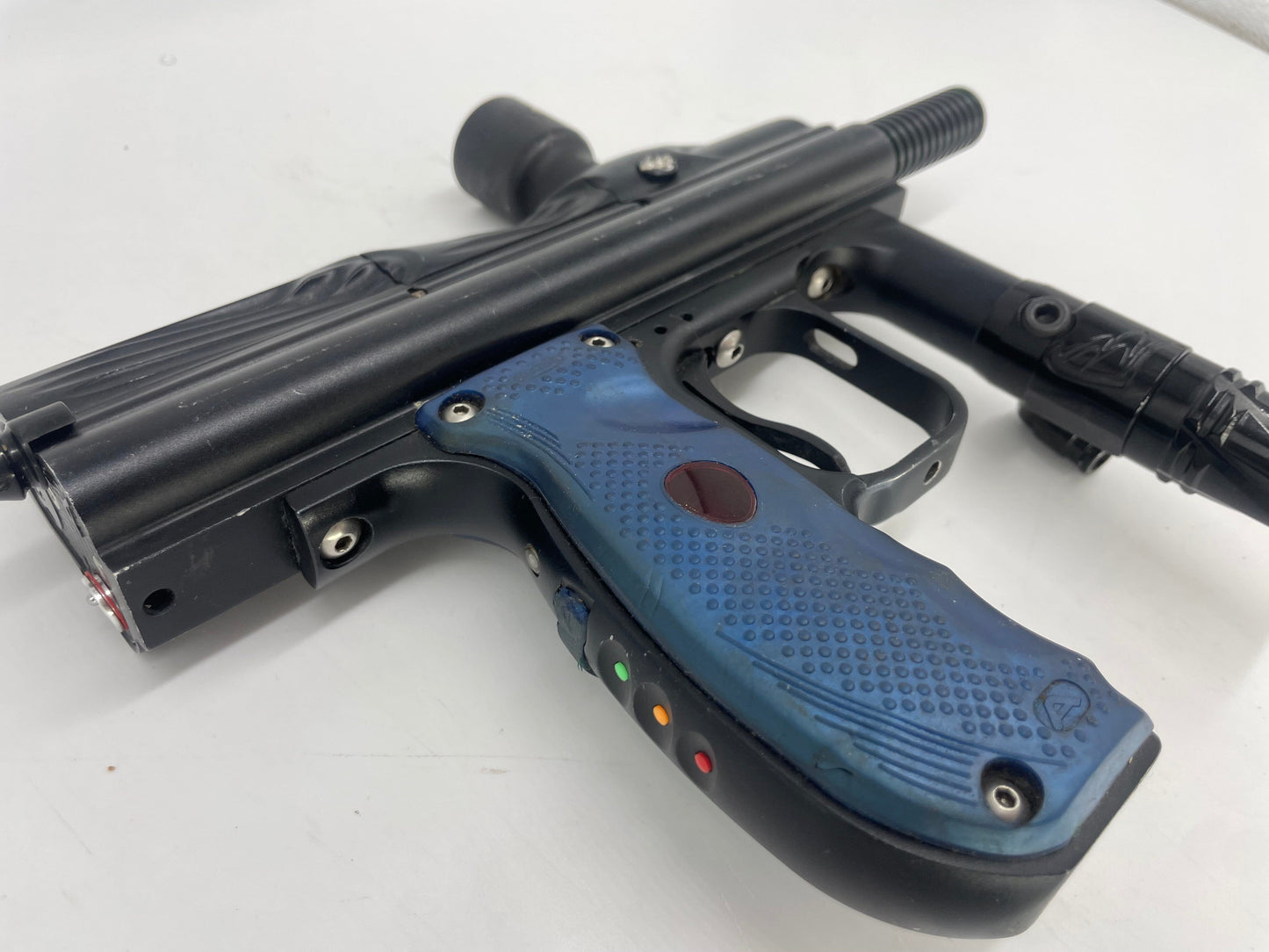 Used BROKEN Warped Sportz Angel Speed Demon Black Paintball Gun from CPXBrosPaintball Buy/Sell/Trade Paintball Markers, New Paintball Guns, Paintball Hoppers, Paintball Masks, and Hormesis Headbands