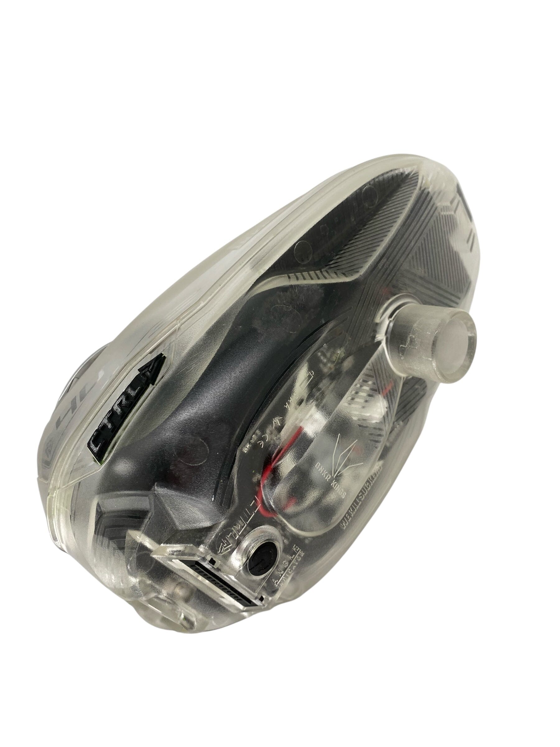 Used BunkerKings CTRL +40 Clear Paintball Hopper/Loader with Hk Evo Speed Feed Paintball Gun from CPXBrosPaintball Buy/Sell/Trade Paintball Markers, New Paintball Guns, Paintball Hoppers, Paintball Masks, and Hormesis Headbands