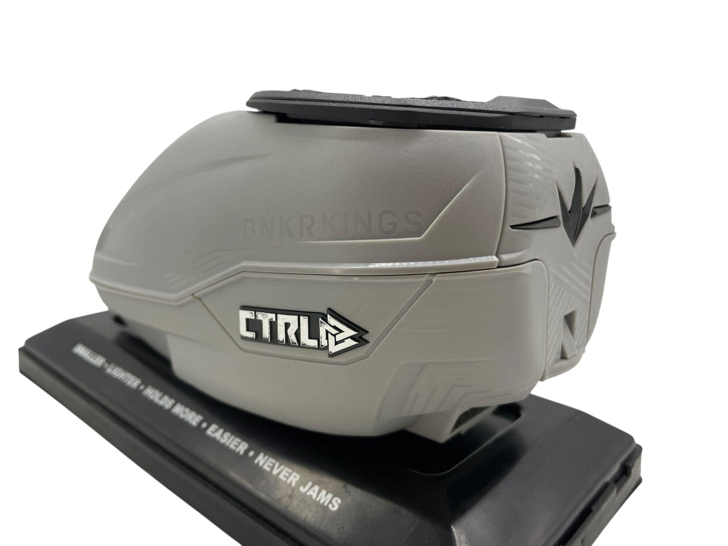 Used BunkerKings CTRL Grey/Grey Paintball Hopper Loader Paintball Gun from CPXBrosPaintball Buy/Sell/Trade Paintball Markers, New Paintball Guns, Paintball Hoppers, Paintball Masks, and Hormesis Headbands