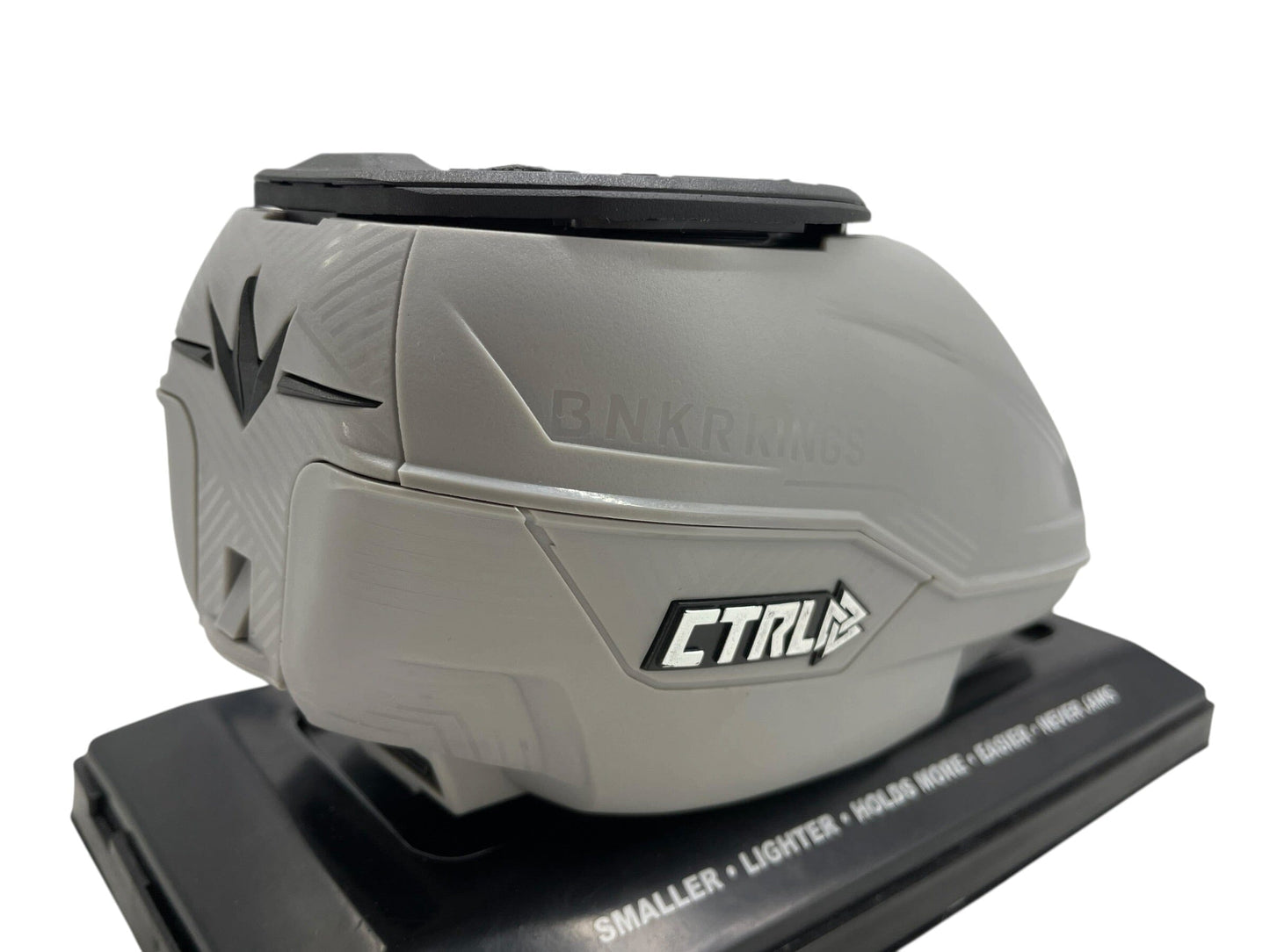 Used BunkerKings CTRL Grey/Grey Paintball Hopper Loader Paintball Gun from CPXBrosPaintball Buy/Sell/Trade Paintball Markers, New Paintball Guns, Paintball Hoppers, Paintball Masks, and Hormesis Headbands