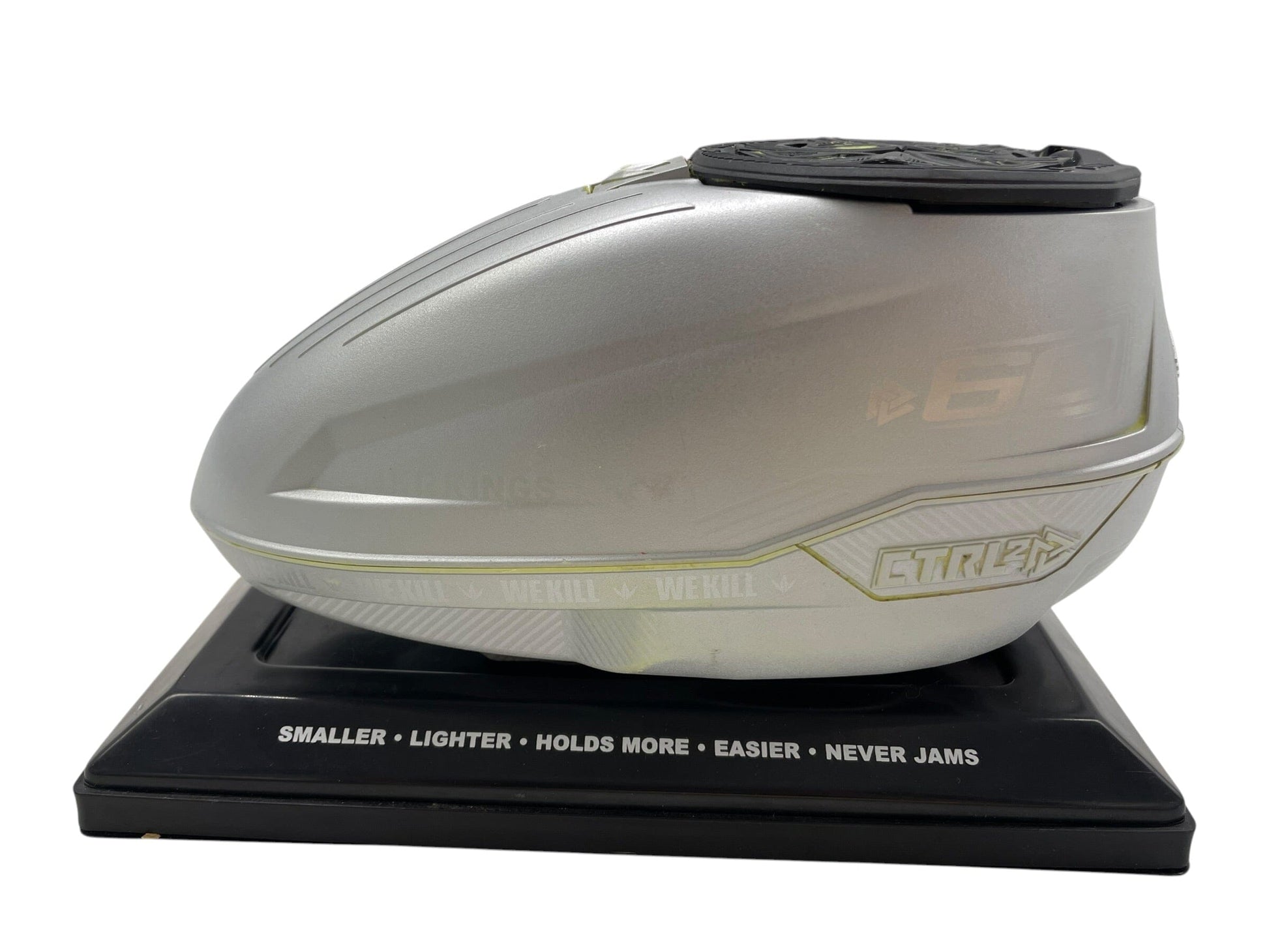 Used BunkerKings CTRL2 Silver Paintball Hopper Loader Paintball Gun from CPXBrosPaintball Buy/Sell/Trade Paintball Markers, New Paintball Guns, Paintball Hoppers, Paintball Masks, and Hormesis Headbands