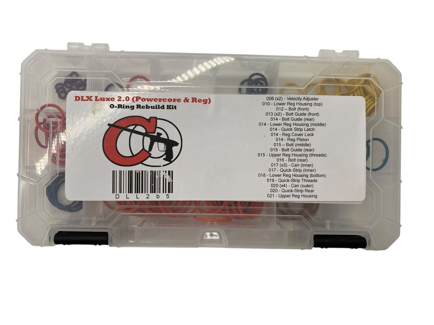 Used Captain O-Ring DLX Luxe 2.0 Color Coded 5x Box Oring Rebuild Kit Paintball Gun from CPXBrosPaintball Buy/Sell/Trade Paintball Markers, New Paintball Guns, Paintball Hoppers, Paintball Masks, and Hormesis Headbands