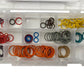 Used Captain O-Ring DLX Luxe 2.0 Color Coded 5x Box Oring Rebuild Kit Paintball Gun from CPXBrosPaintball Buy/Sell/Trade Paintball Markers, New Paintball Guns, Paintball Hoppers, Paintball Masks, and Hormesis Headbands