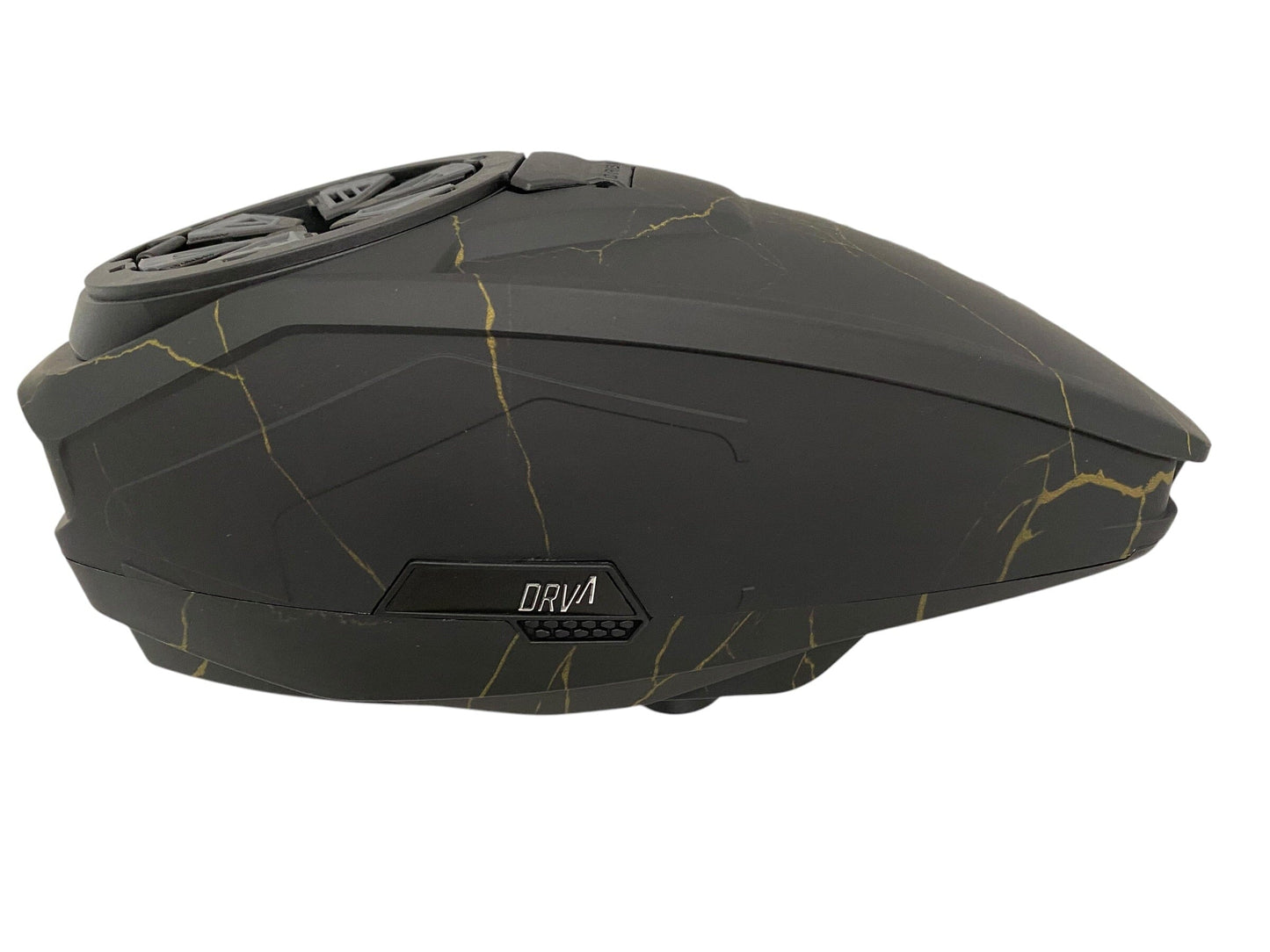 Used Carbon CRBN DRV Paintball Loader - GRX Fracture Gold Paintball Gun from CPXBrosPaintball Buy/Sell/Trade Paintball Markers, New Paintball Guns, Paintball Hoppers, Paintball Masks, and Hormesis Headbands